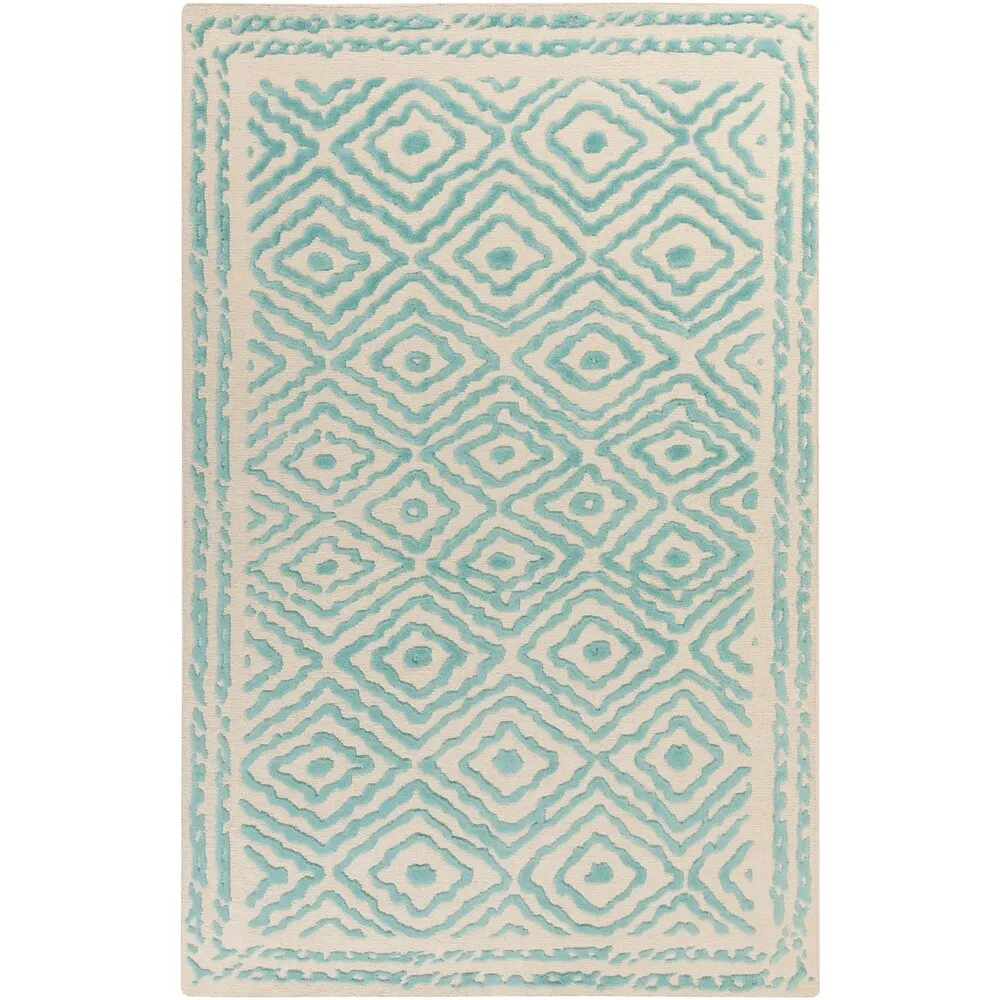 Hand-Knotted Katrine Indoor Wool Area Rug