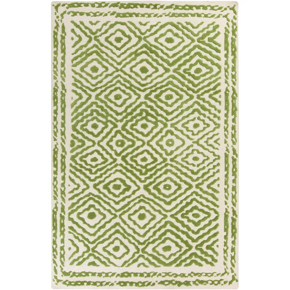 Hand-Knotted Katrine Indoor Wool Area Rug