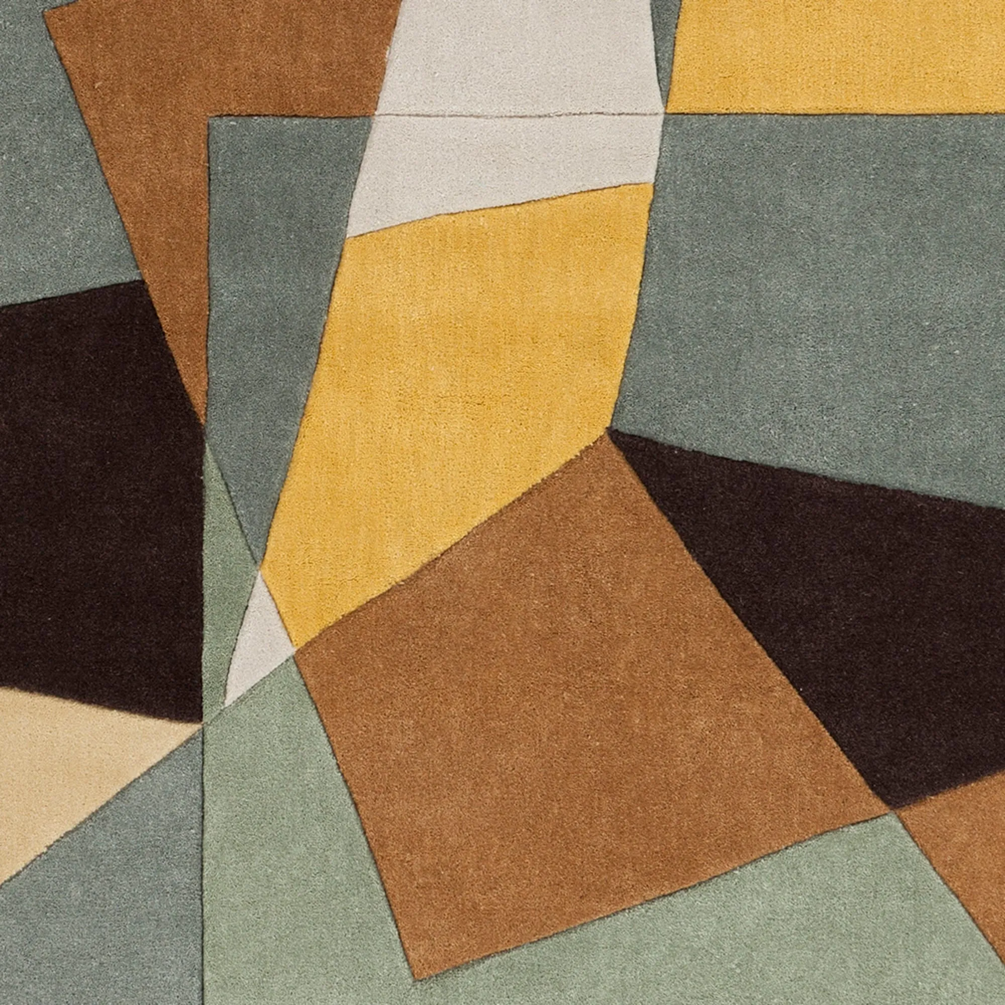 Hand-tufted Abstract Geometric Contemporary Area Rug