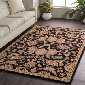 Hand-Tufted Alton Floral Wool Rug - 6' Round