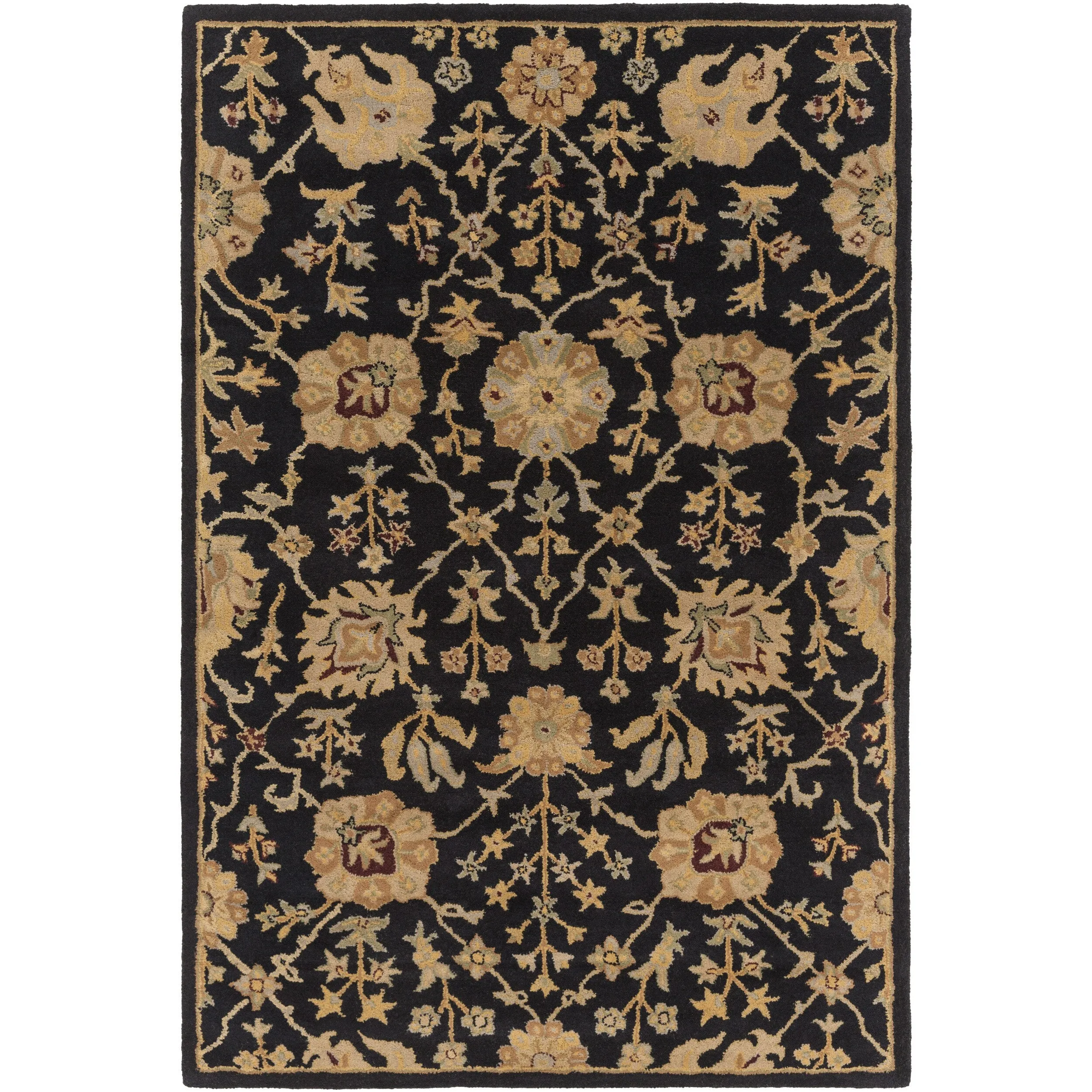 Hand-Tufted Amble Floral Wool Rug