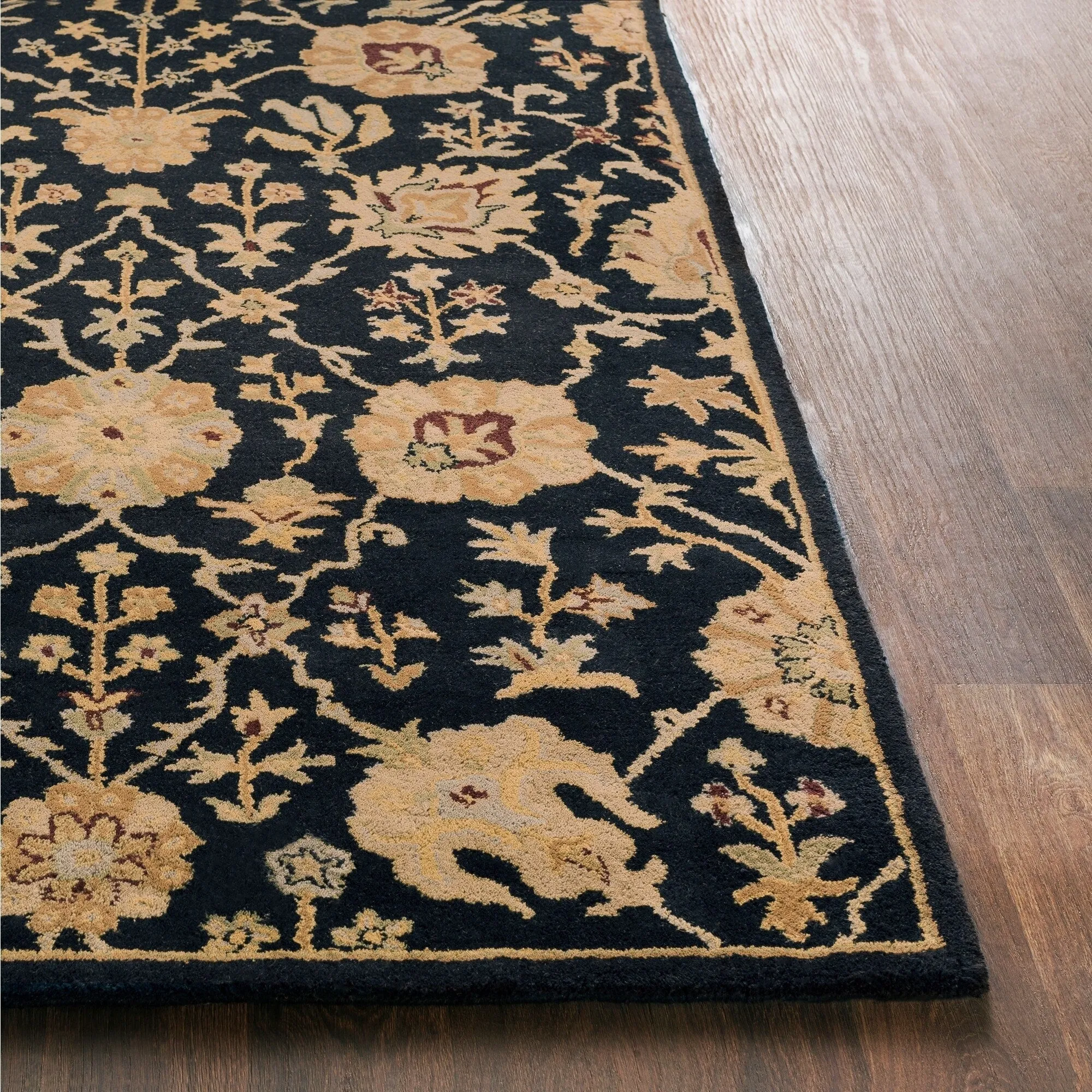 Hand-Tufted Amble Floral Wool Rug