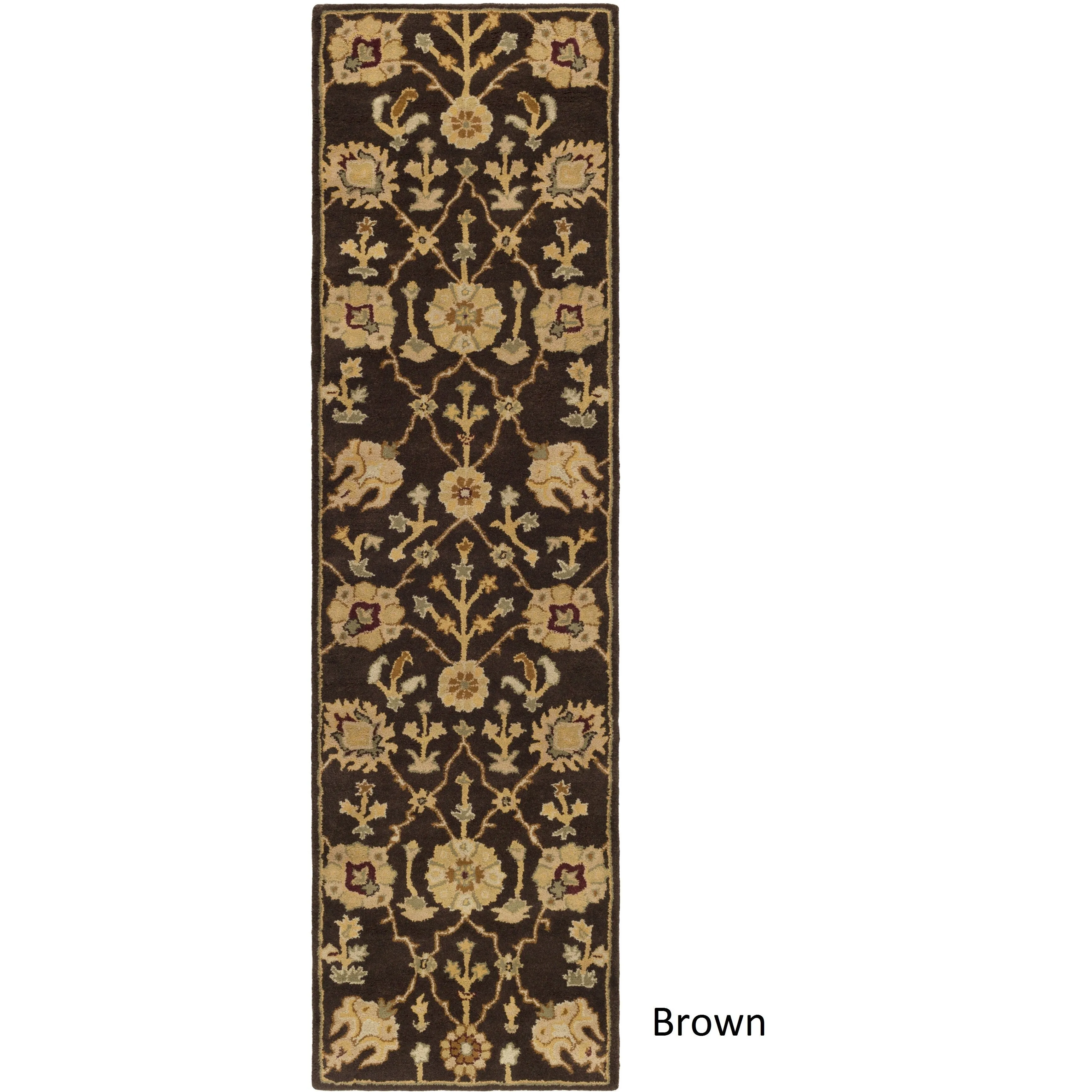 Hand-Tufted Amble Floral Wool Rug