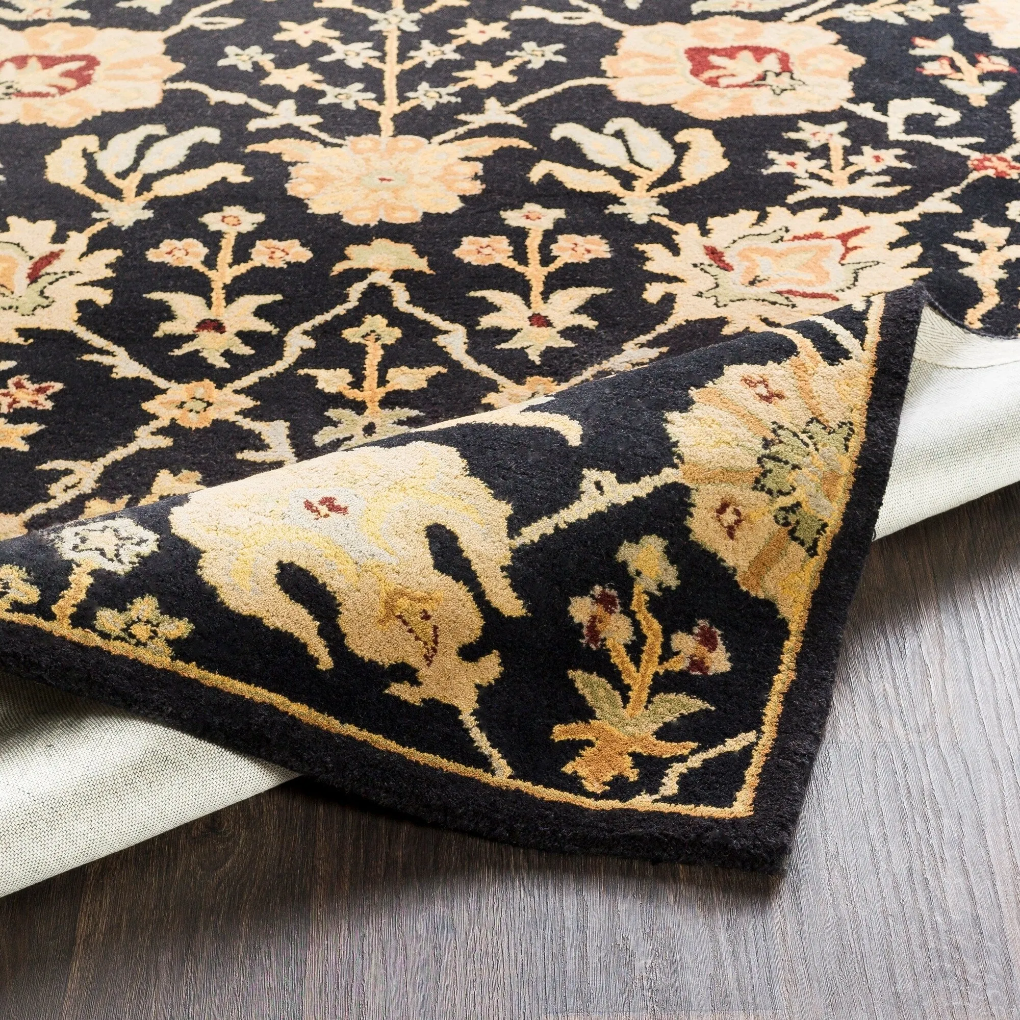 Hand-Tufted Amble Floral Wool Rug