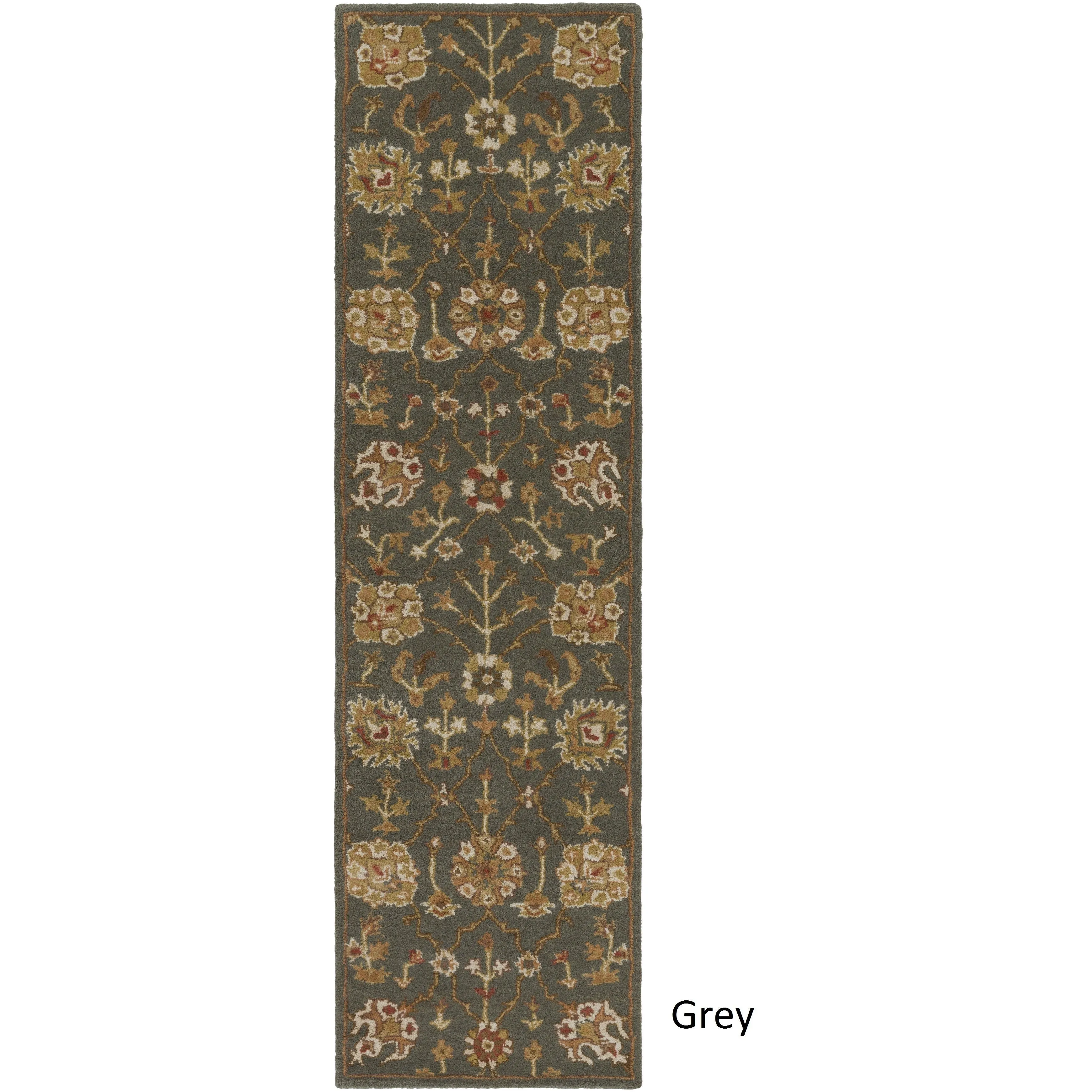 Hand-Tufted Amble Floral Wool Rug