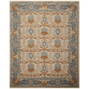 Hand Tufted Arts &Crafts 100% Wool Traditional Oriental Area Rug Beige