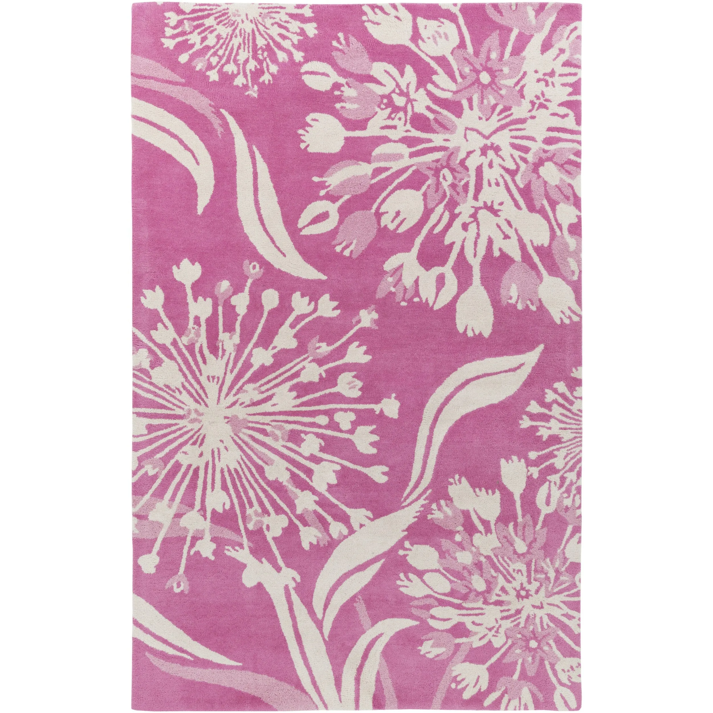 Hand-tufted Bobbie Floral Indoor Area Rug