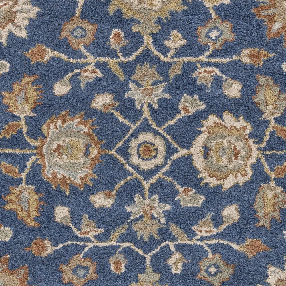 Hand-Tufted Calne Floral Wool Rug