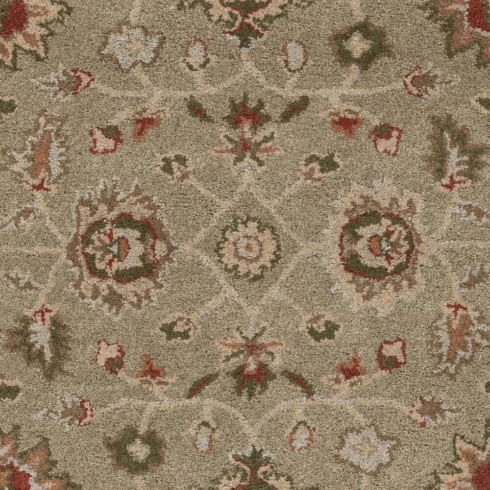 Hand-Tufted Calne Floral Wool Rug