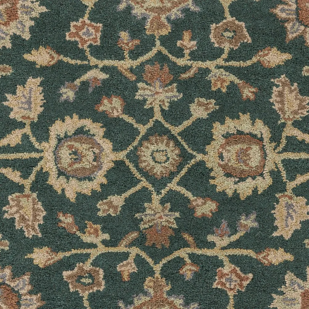 Hand-Tufted Calne Floral Wool Rug