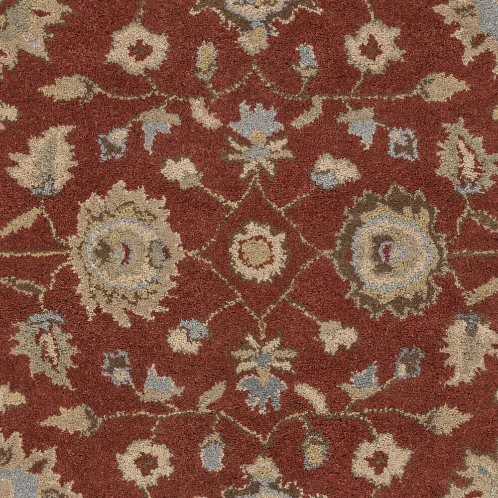 Hand-Tufted Calne Floral Wool Rug