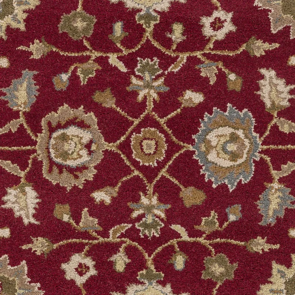 Hand-Tufted Calne Floral Wool Rug