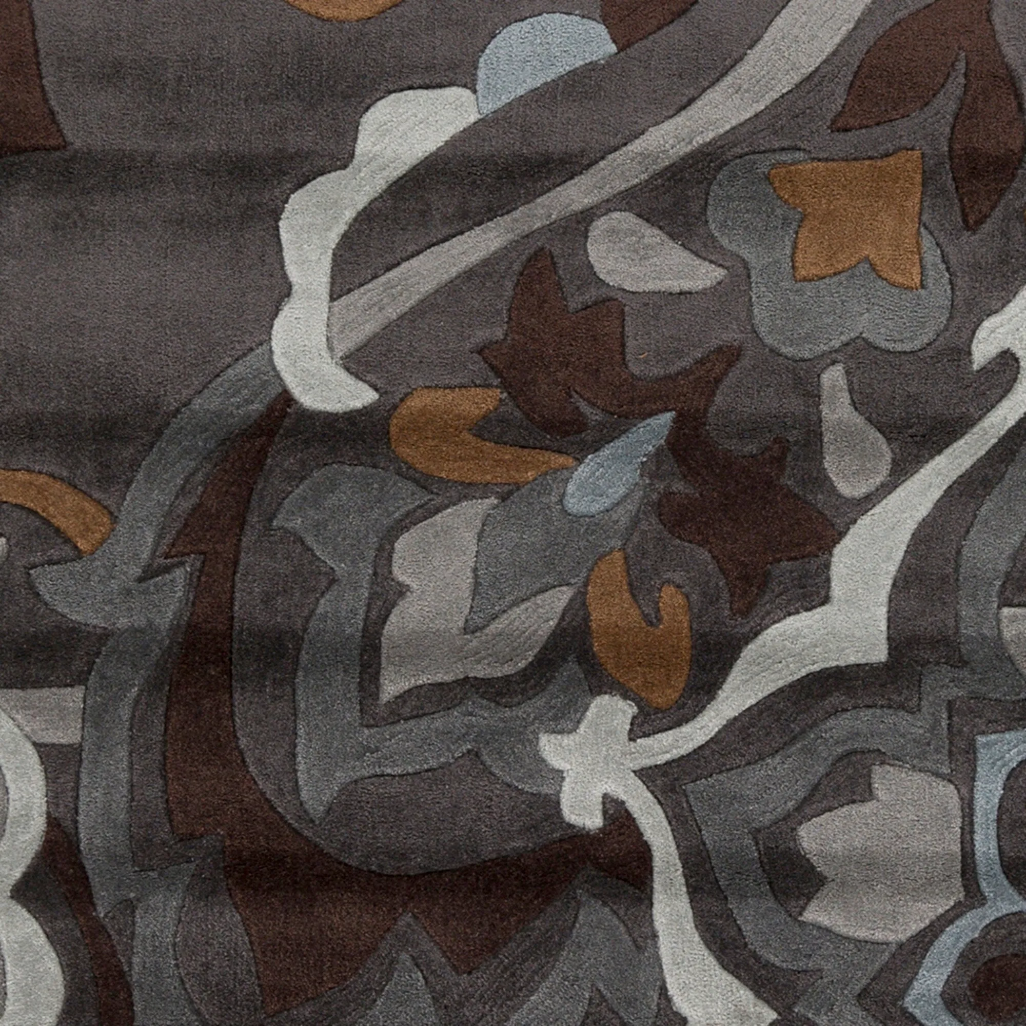Hand-tufted Floral Contemporary Accent Area Rug