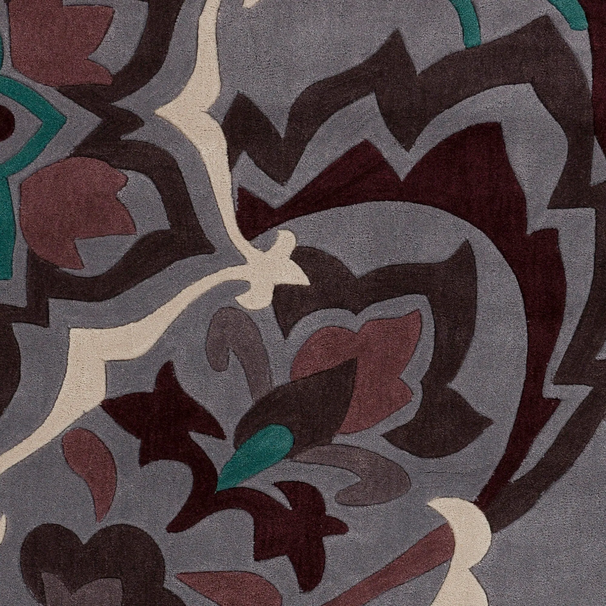 Hand-tufted Floral Contemporary Accent Area Rug