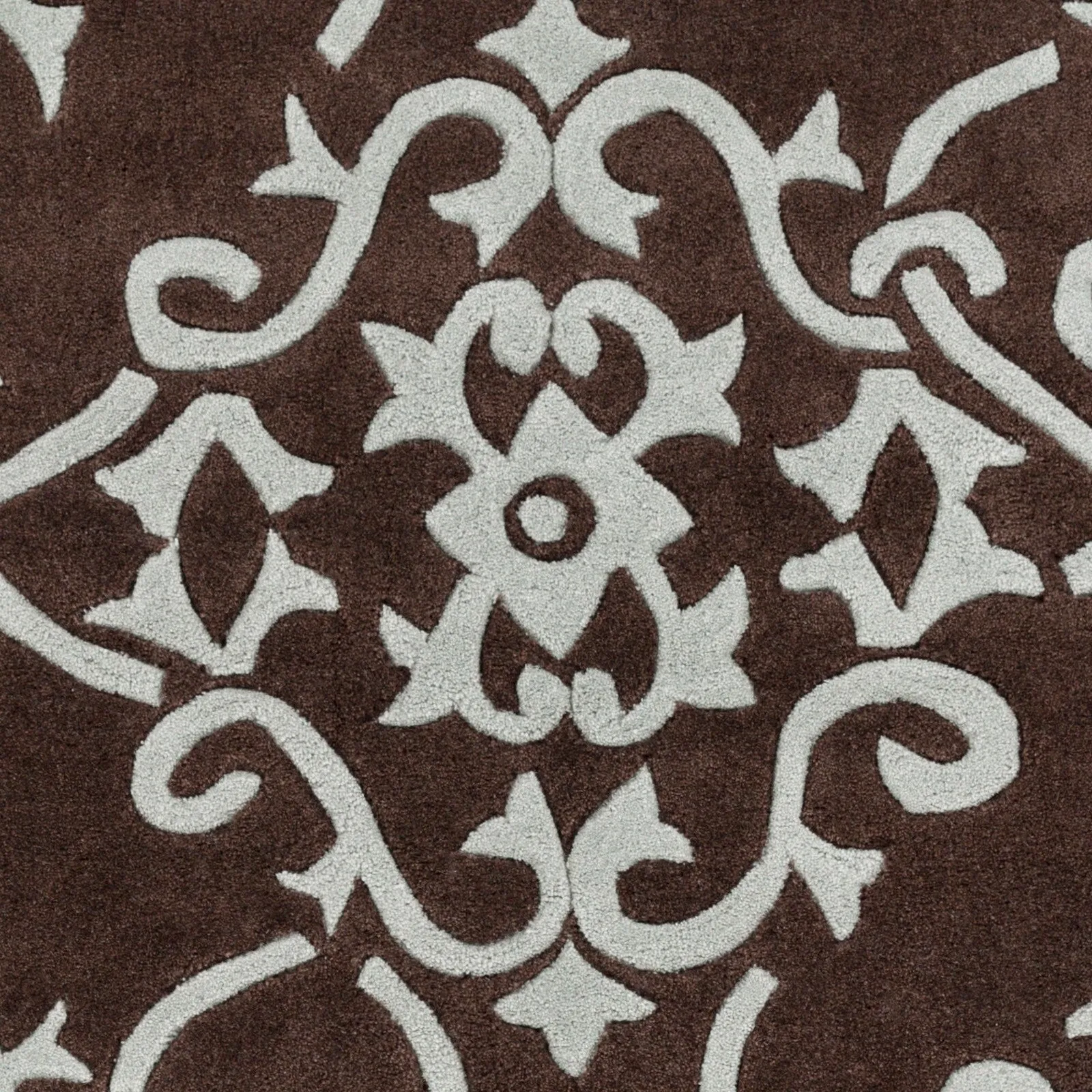 Hand-tufted Floral Contemporary Runner Area Rug