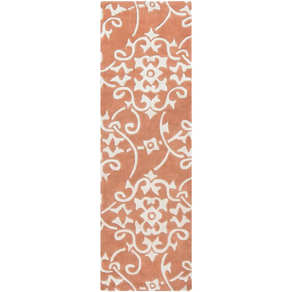Hand-tufted Floral Contemporary Runner Area Rug