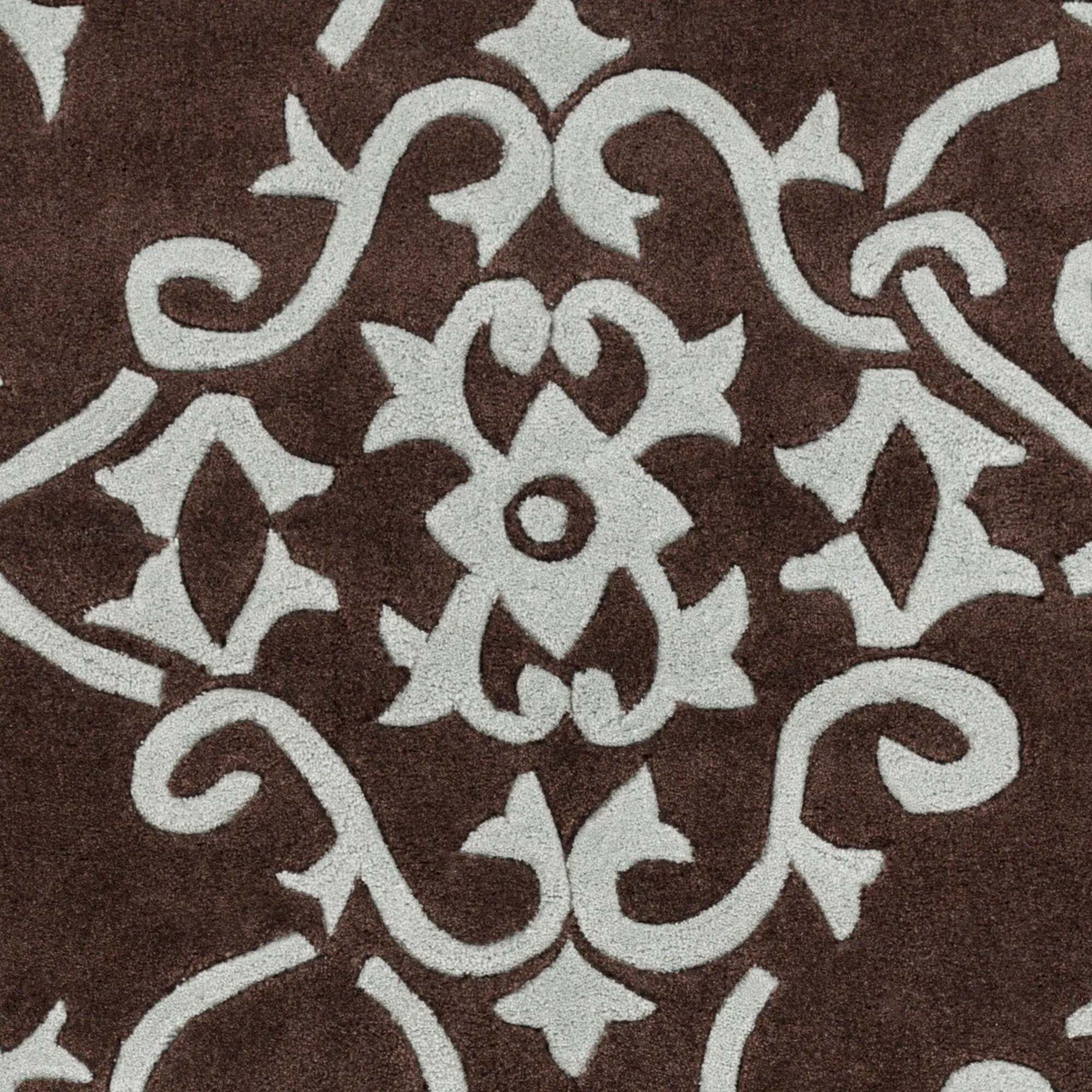 Hand-tufted Floral Contemporary Runner Area Rug