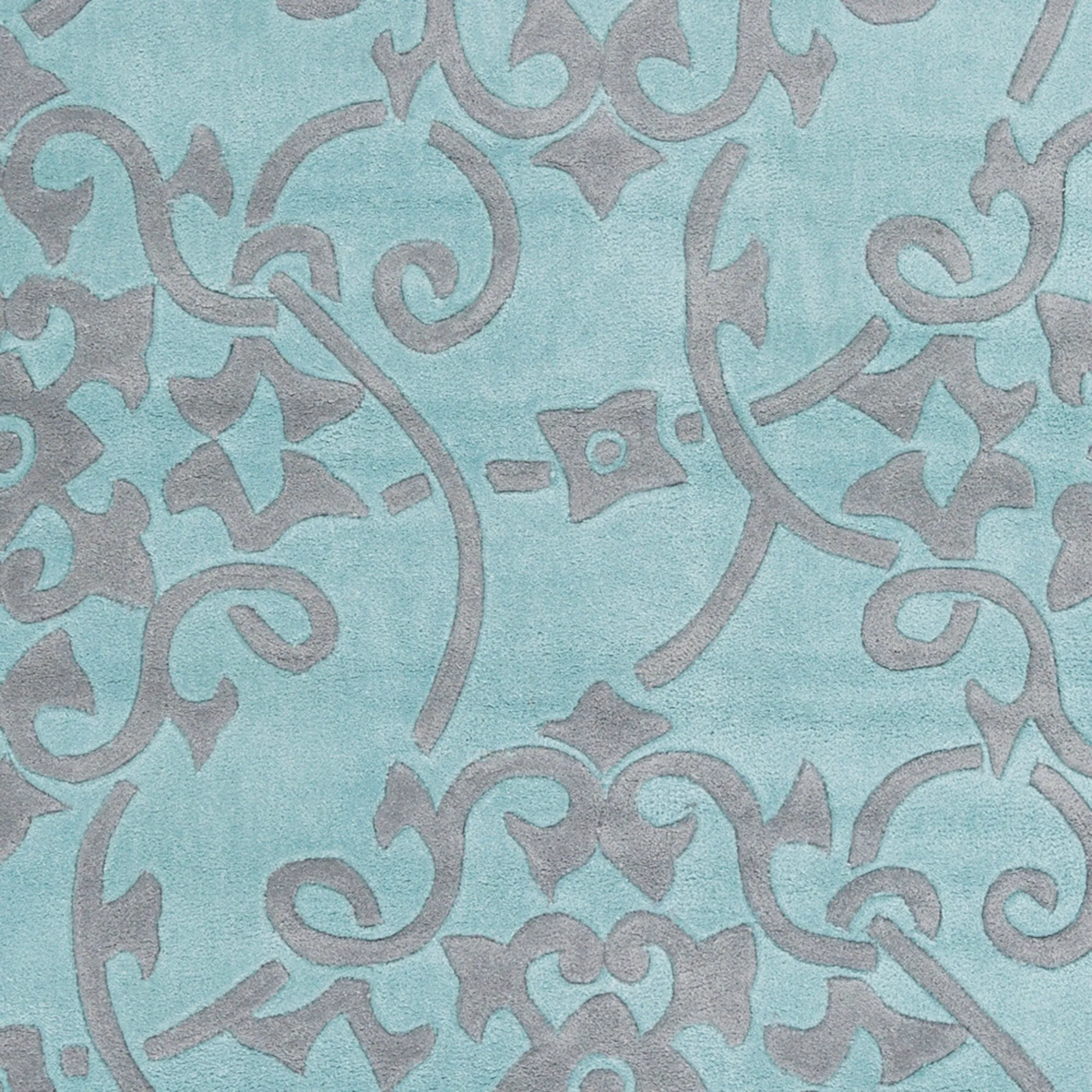 Hand-tufted Floral Contemporary Runner Area Rug