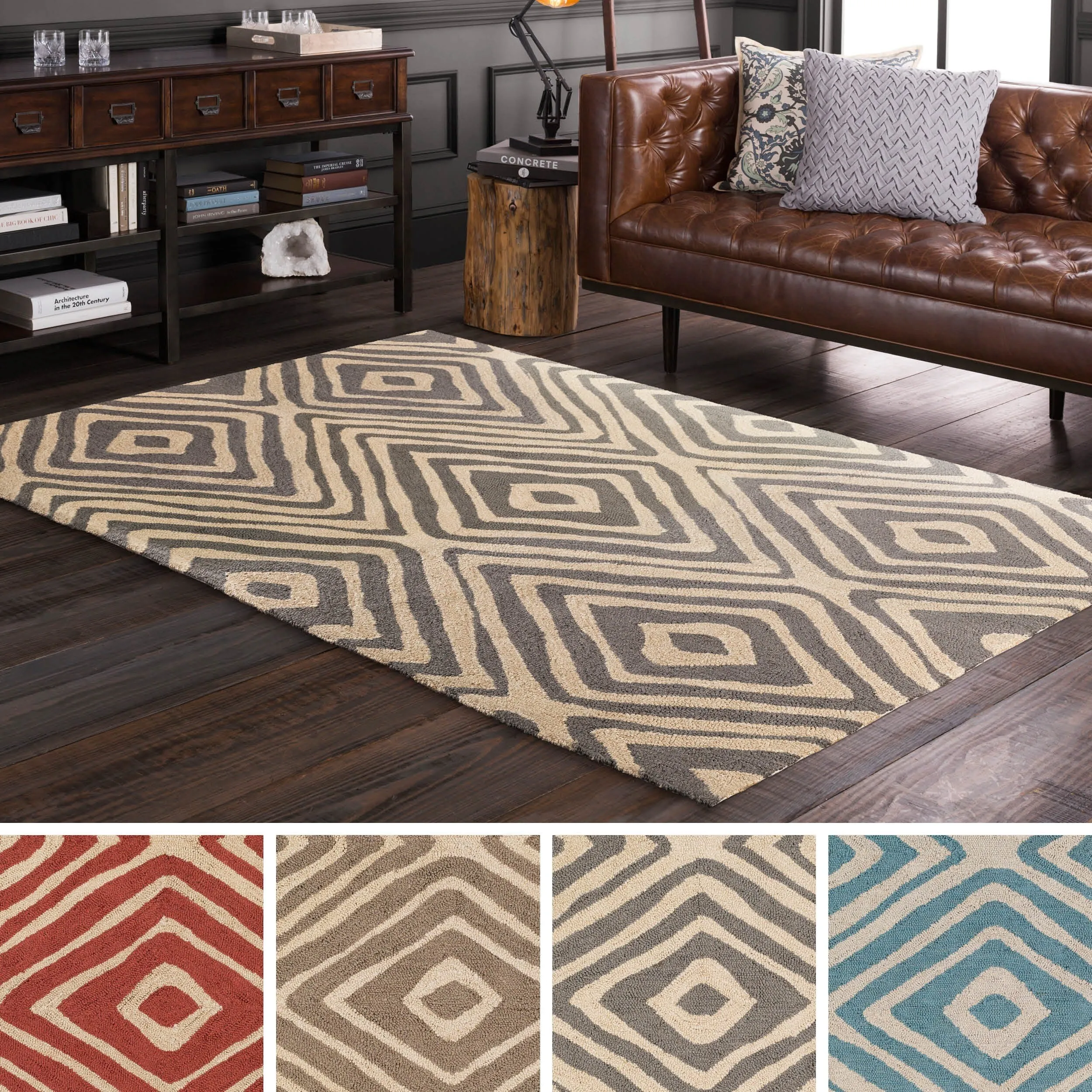 Hand Tufted Jebel Jute Rug