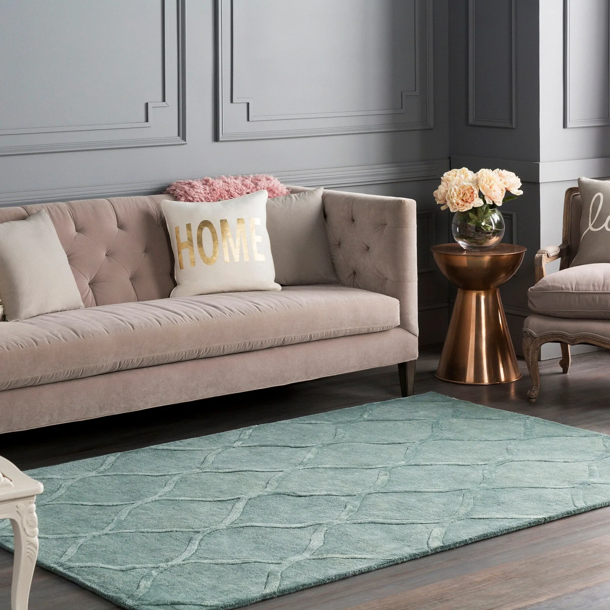 Hand-Tufted Lechlade Wool Rug