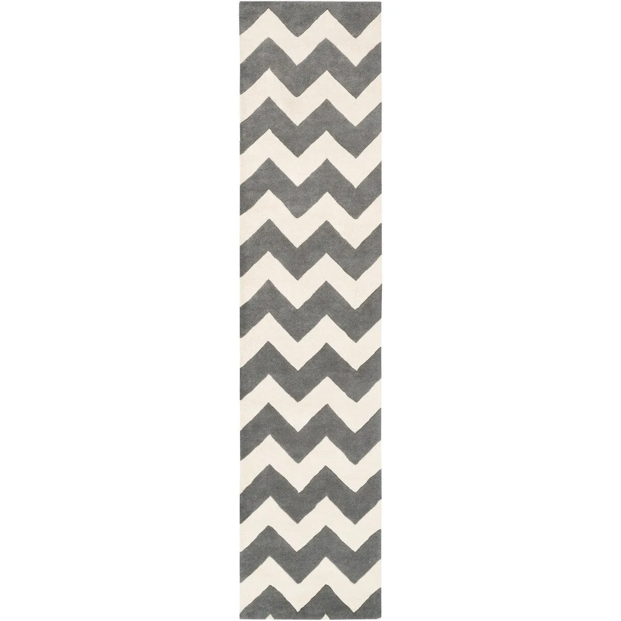 Hand-Tufted Luci Chevron Wool Rug
