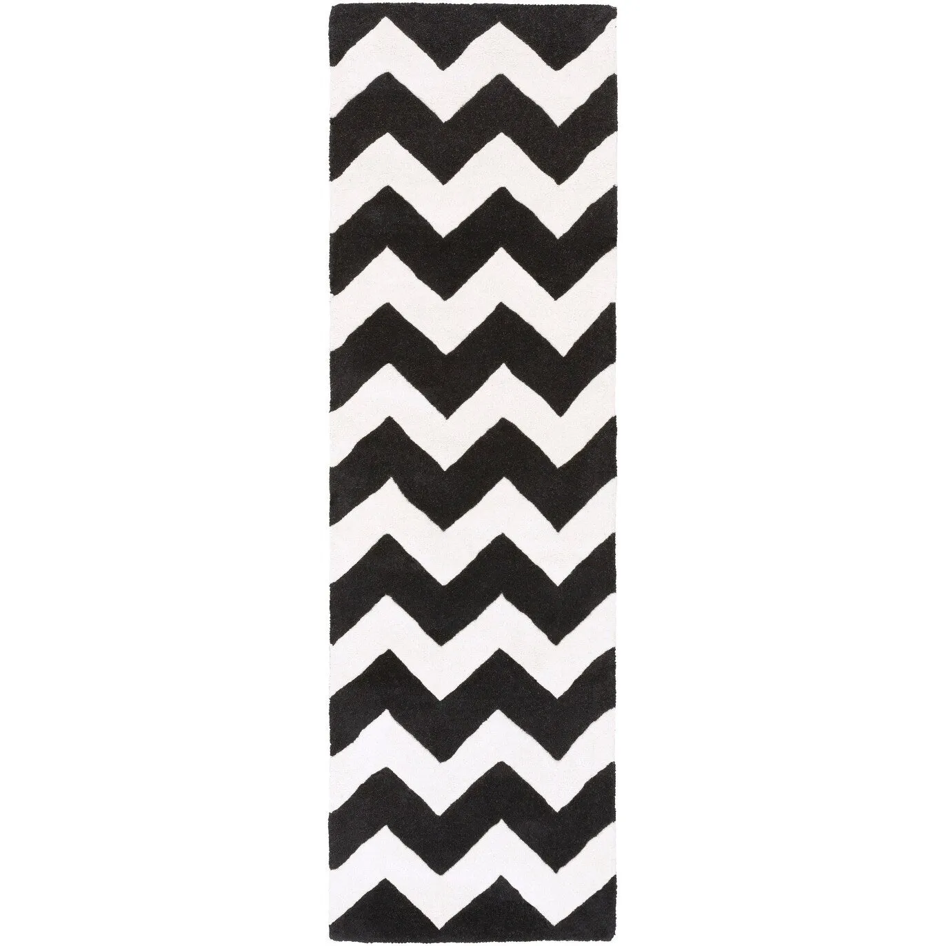 Hand-Tufted Luci Chevron Wool Rug