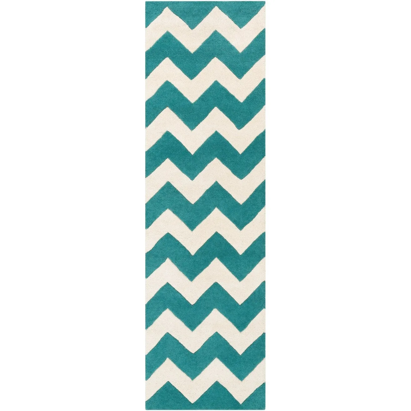 Hand-Tufted Luci Chevron Wool Rug