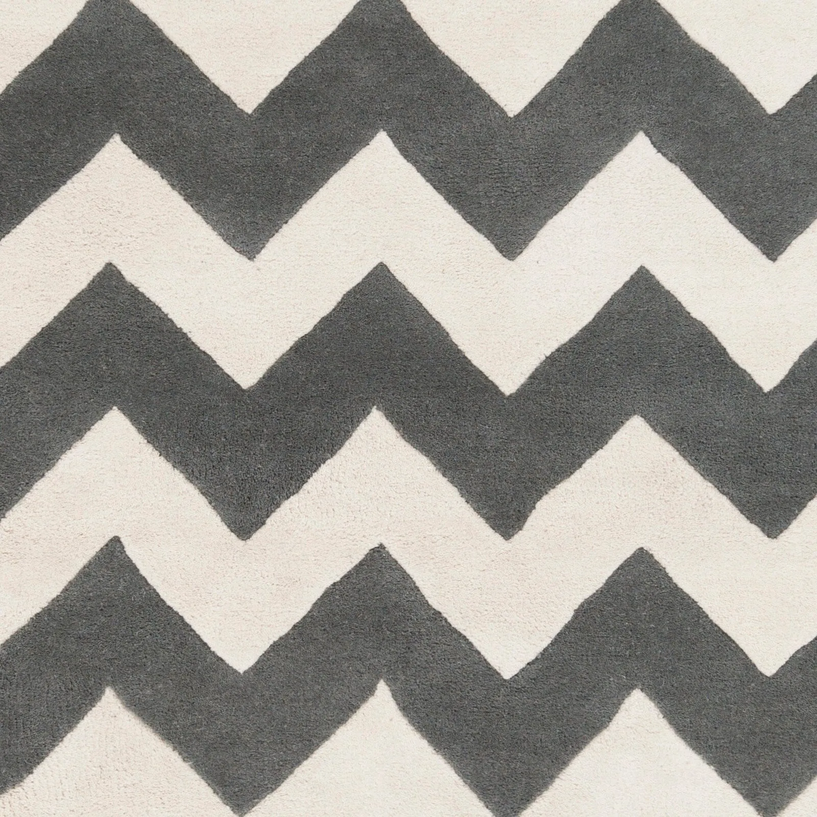 Hand-Tufted Luci Chevron Wool Rug
