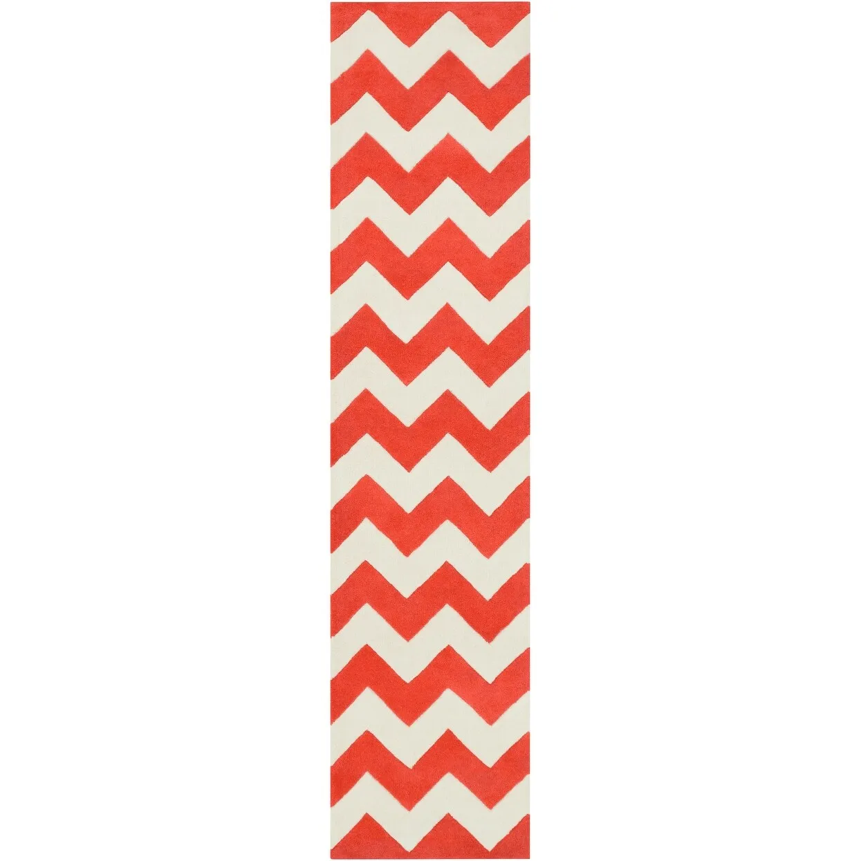 Hand-Tufted Luci Chevron Wool Rug