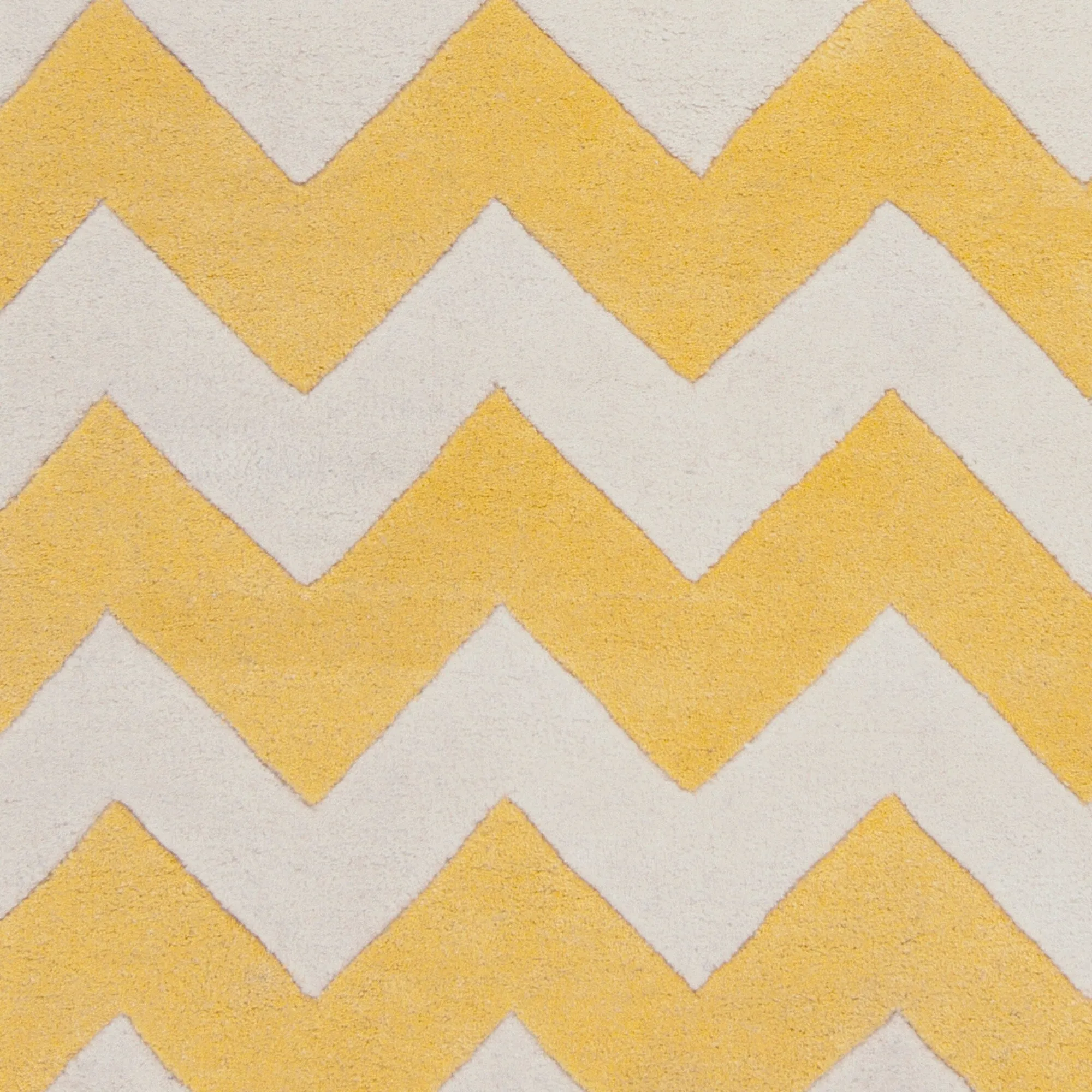 Hand-Tufted Luci Chevron Wool Rug