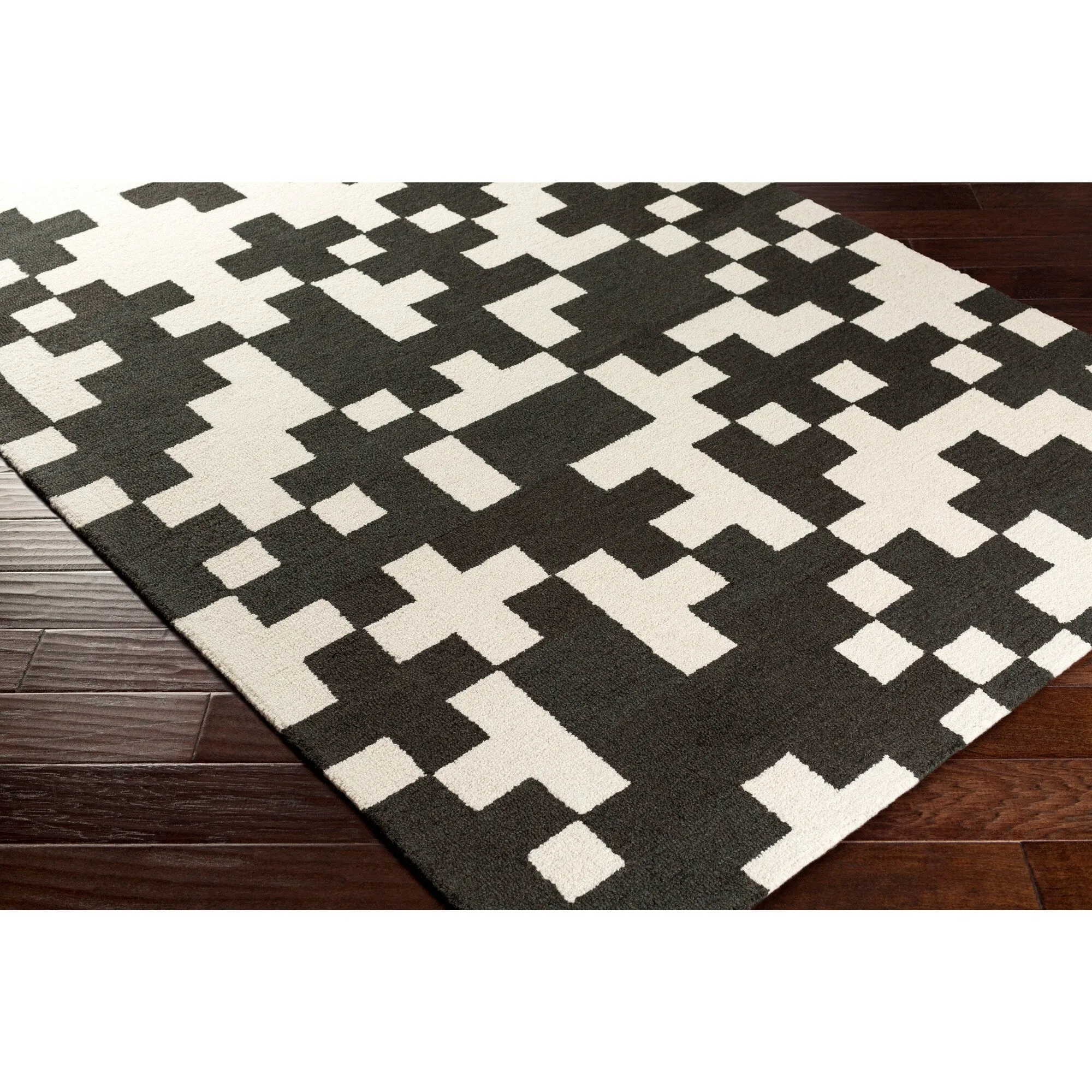 Hand-Tufted Pole Wool Rug