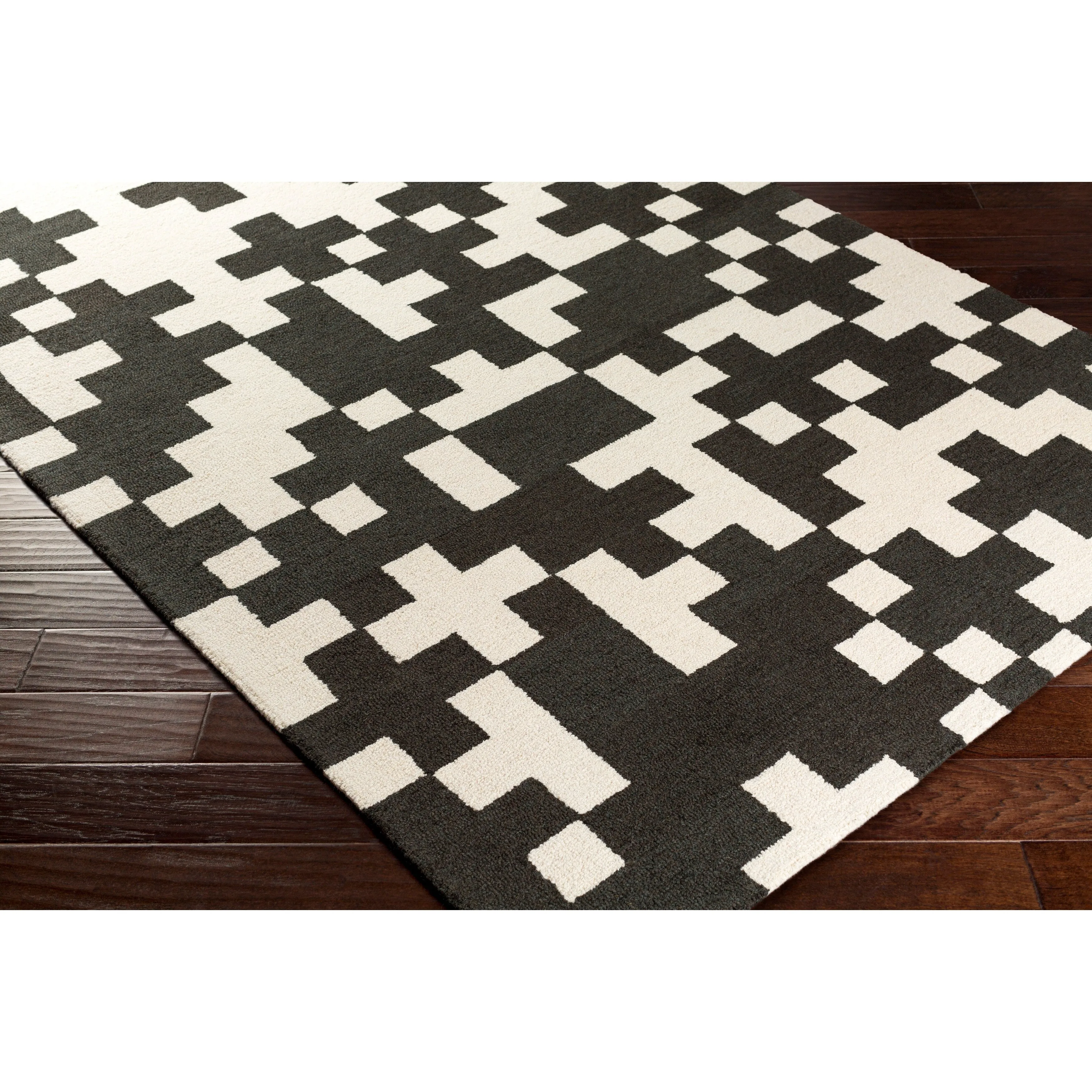 Hand-Tufted Pole Wool Rug