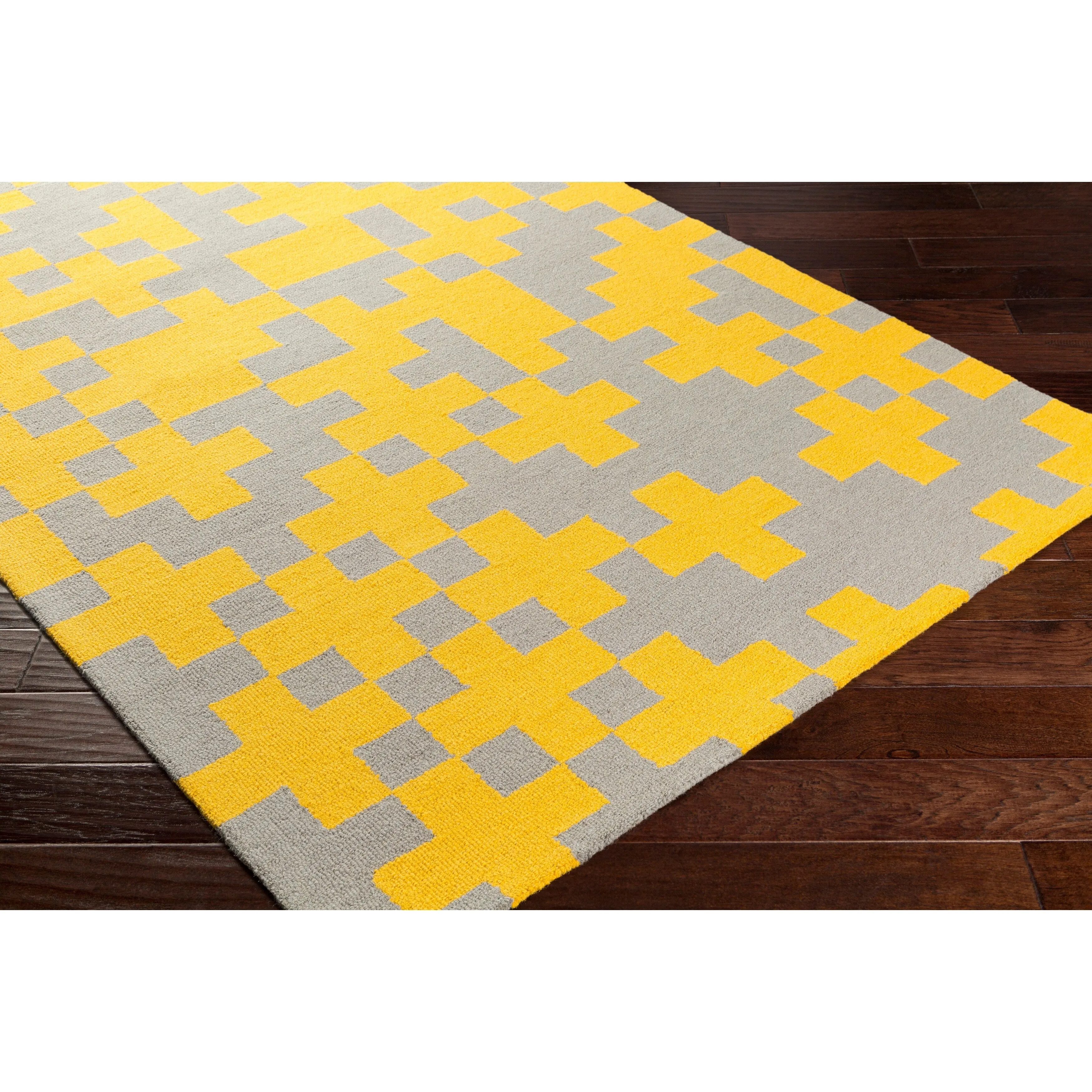 Hand-Tufted Pole Wool Rug