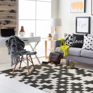 Hand-Tufted Pole Wool Rug