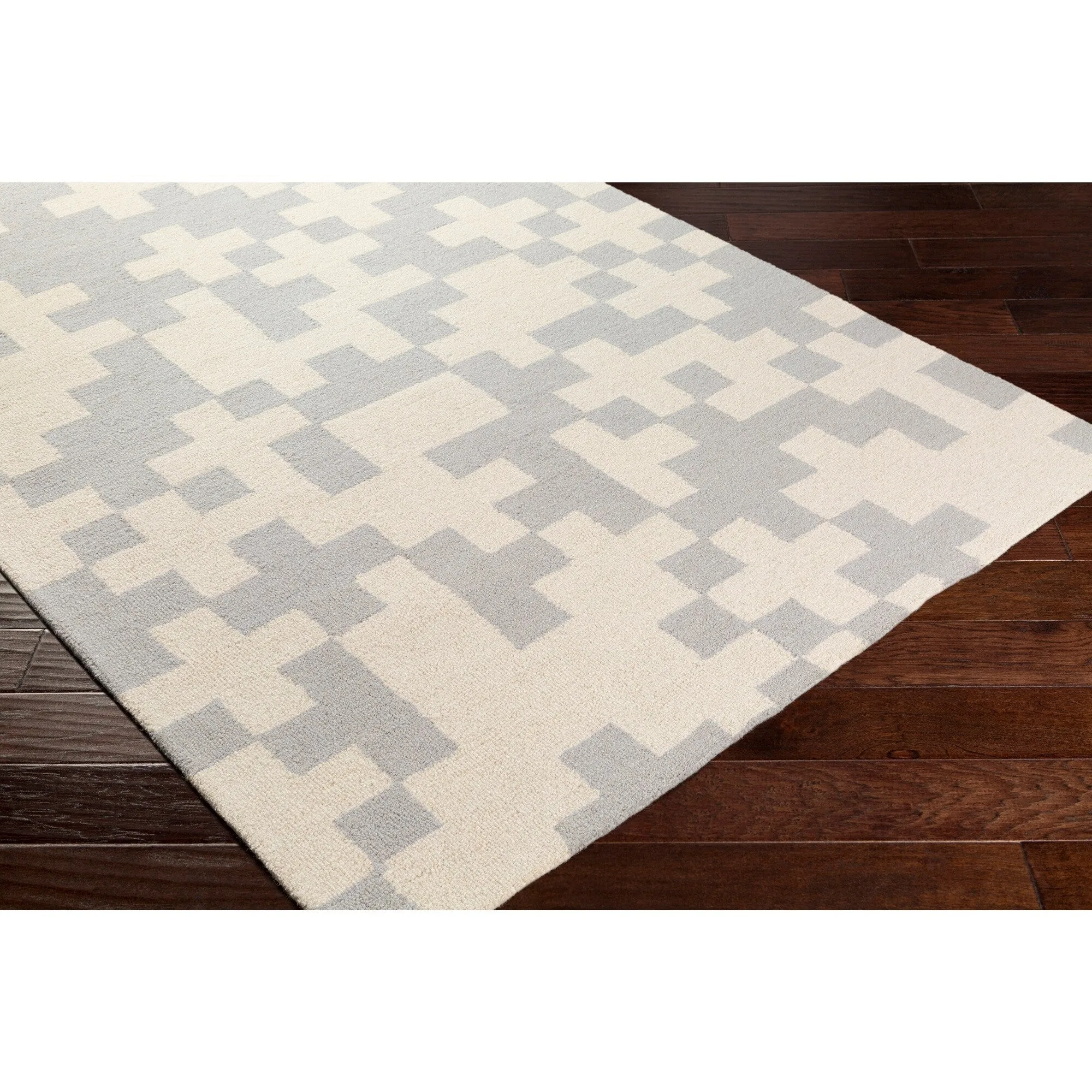 Hand-Tufted Pole Wool Rug