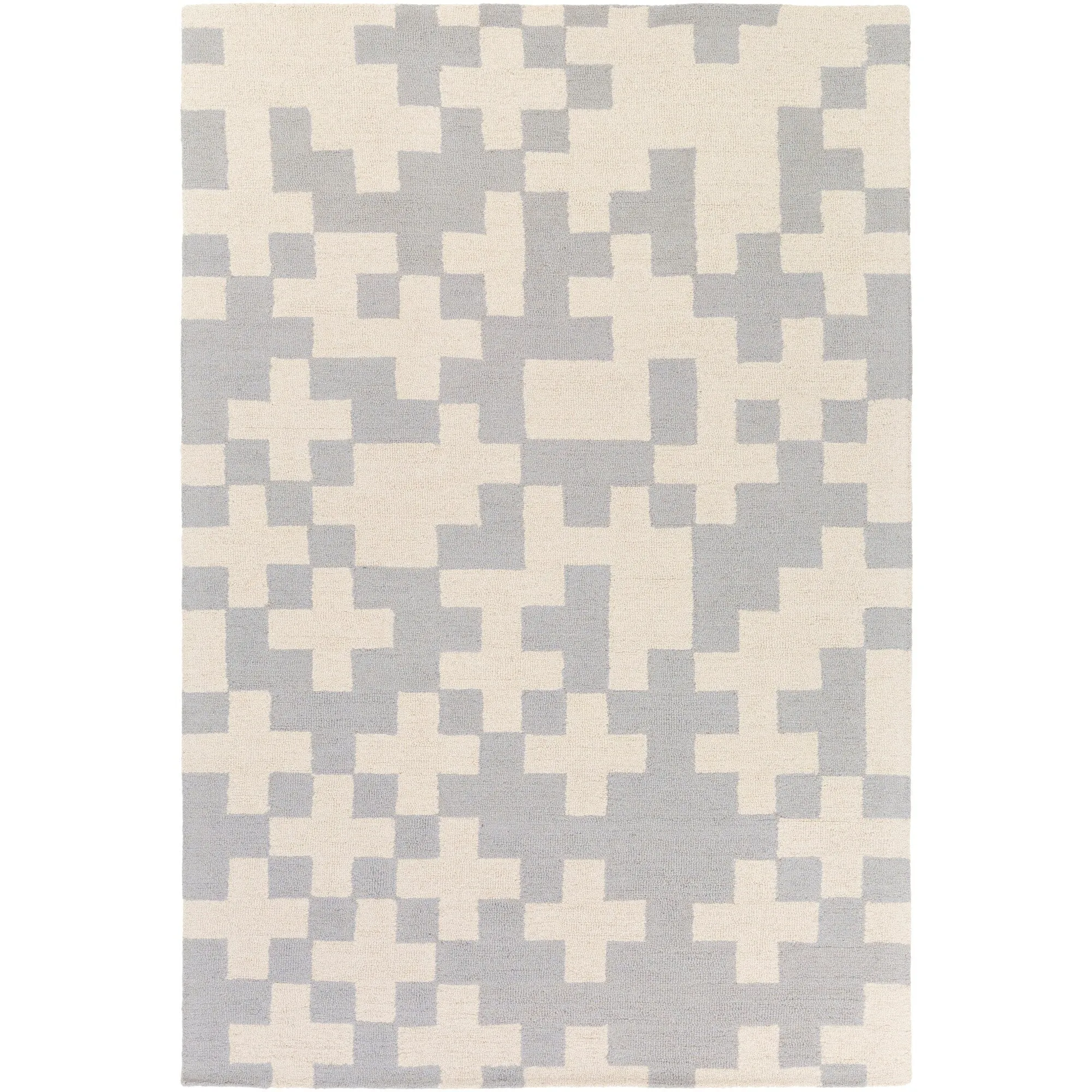 Hand-Tufted Pole Wool Rug