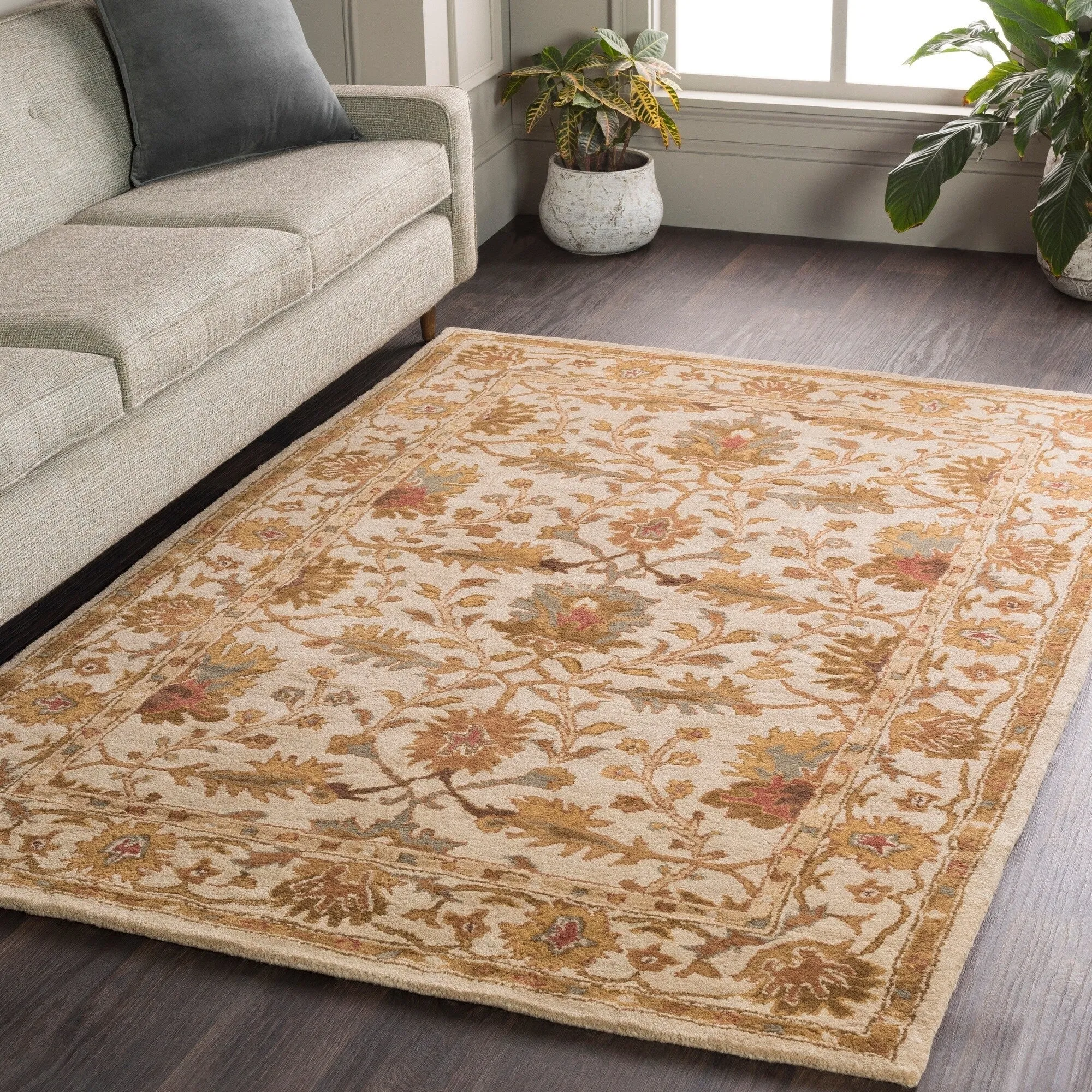 Hand-tufted Telford Moroccan Trellis Wool Rug