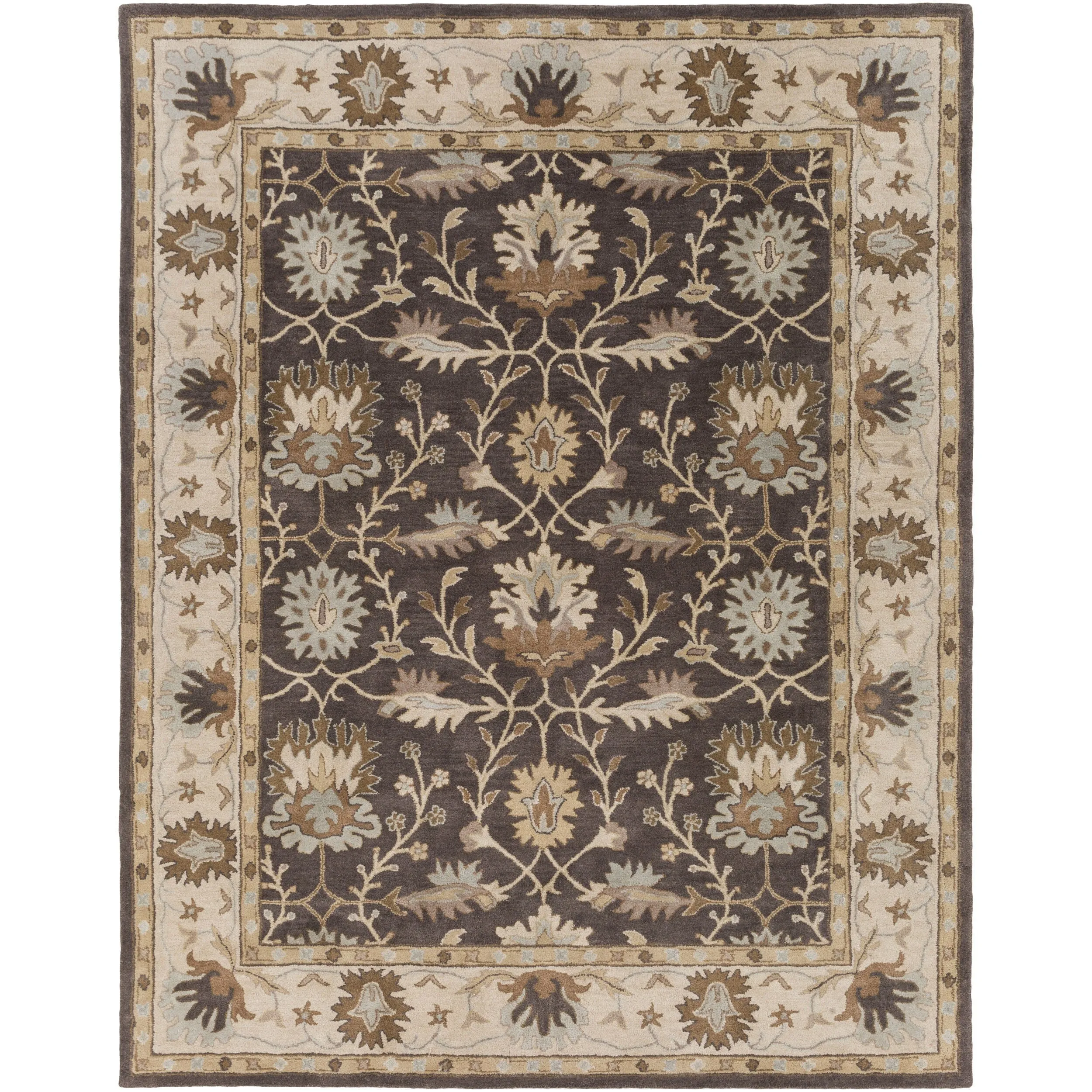 Hand-tufted Telford Moroccan Trellis Wool Rug