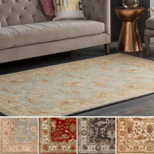 Hand-tufted Telford Moroccan Trellis Wool Rug