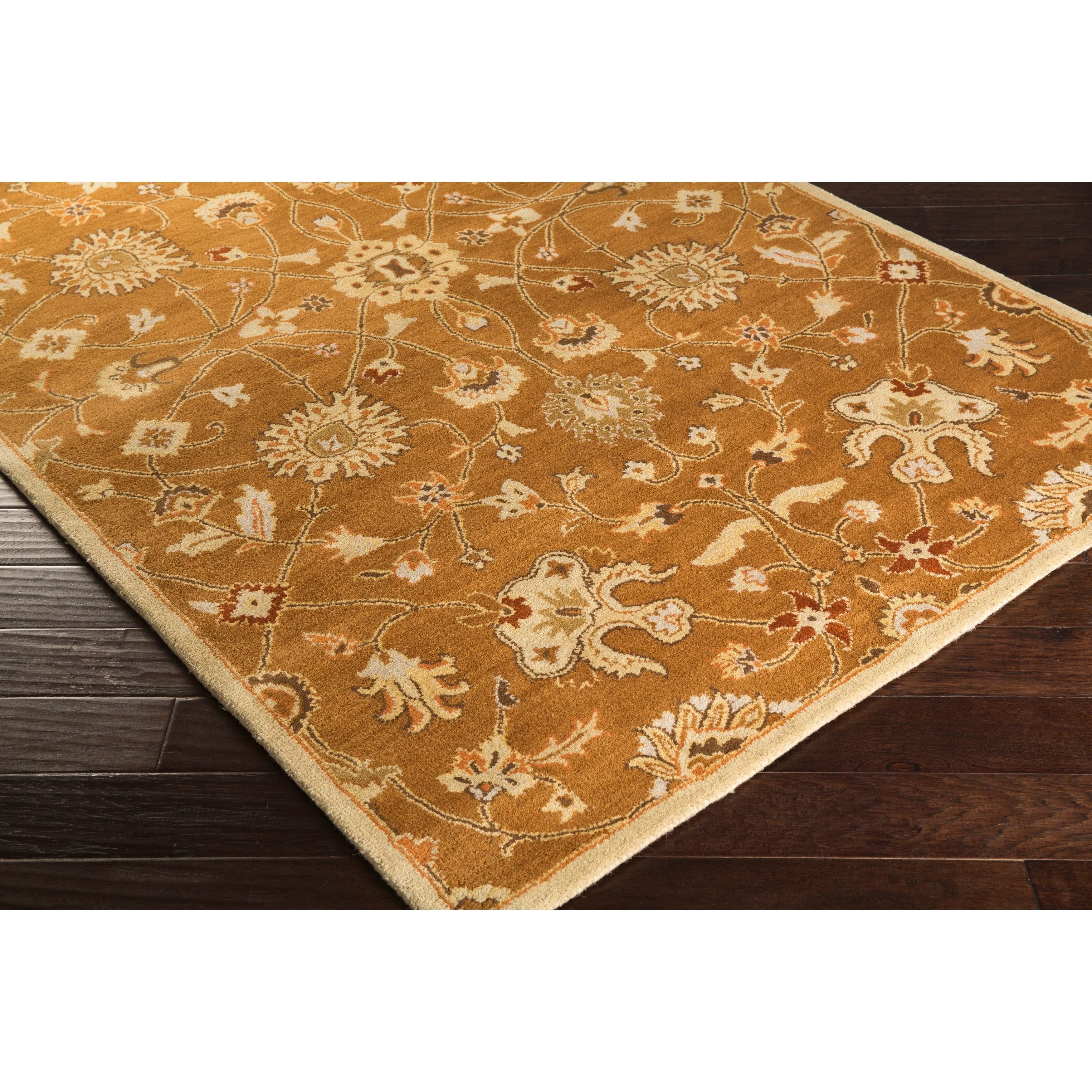 Hand-tufted Trey Traditional Wool Area Rug
