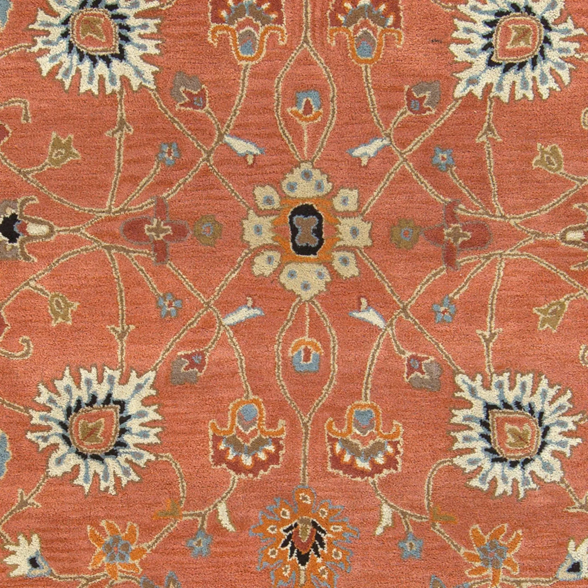 Hand-tufted Trey Traditional Wool Area Rug
