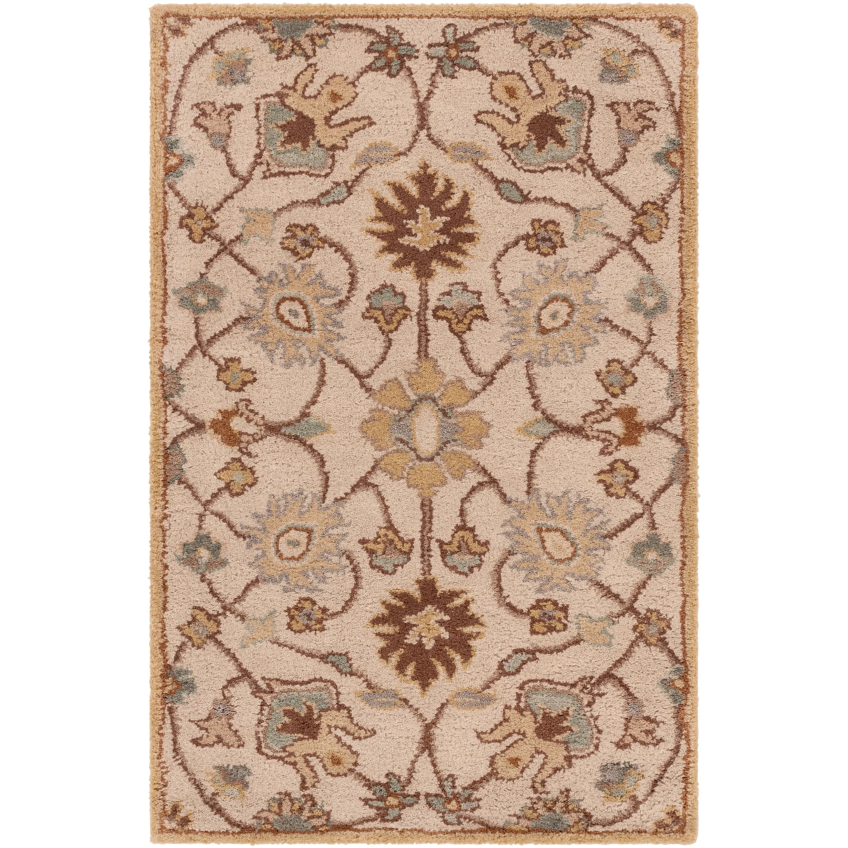 Hand-tufted Trey Traditional Wool Area Rug
