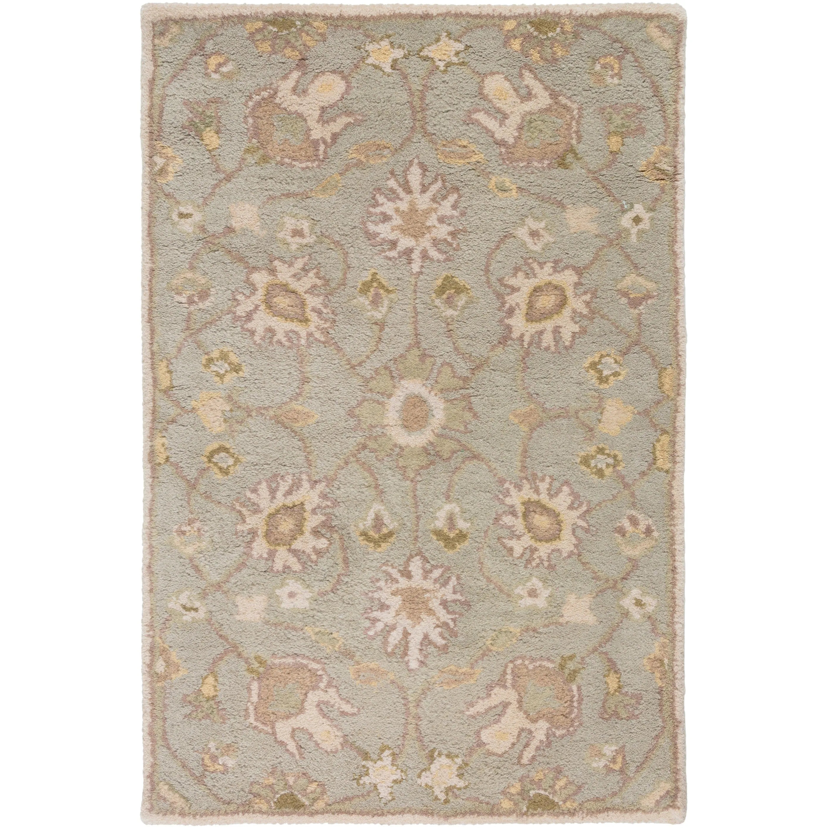 Hand-tufted Trey Traditional Wool Area Rug