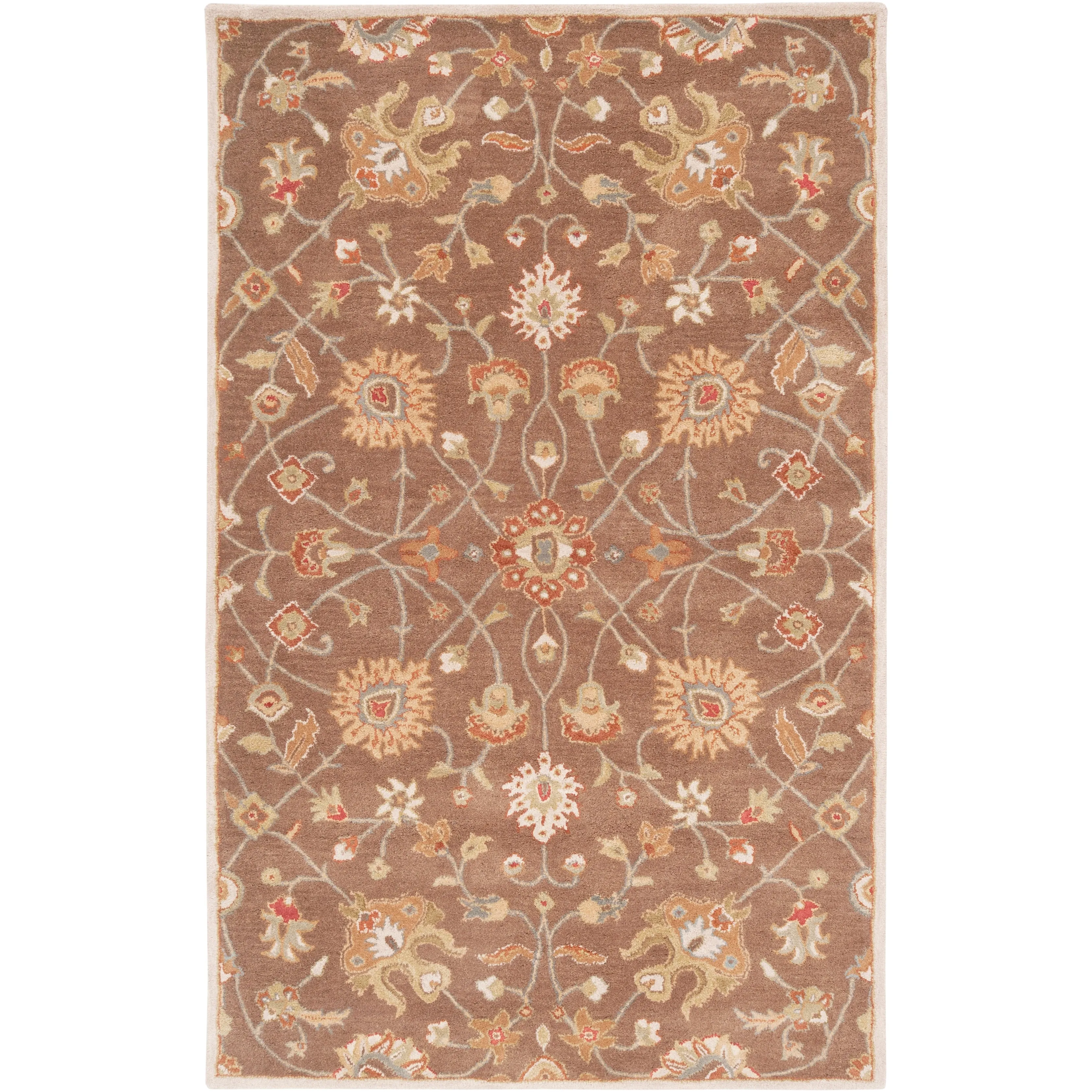 Hand-tufted Trey Traditional Wool Area Rug