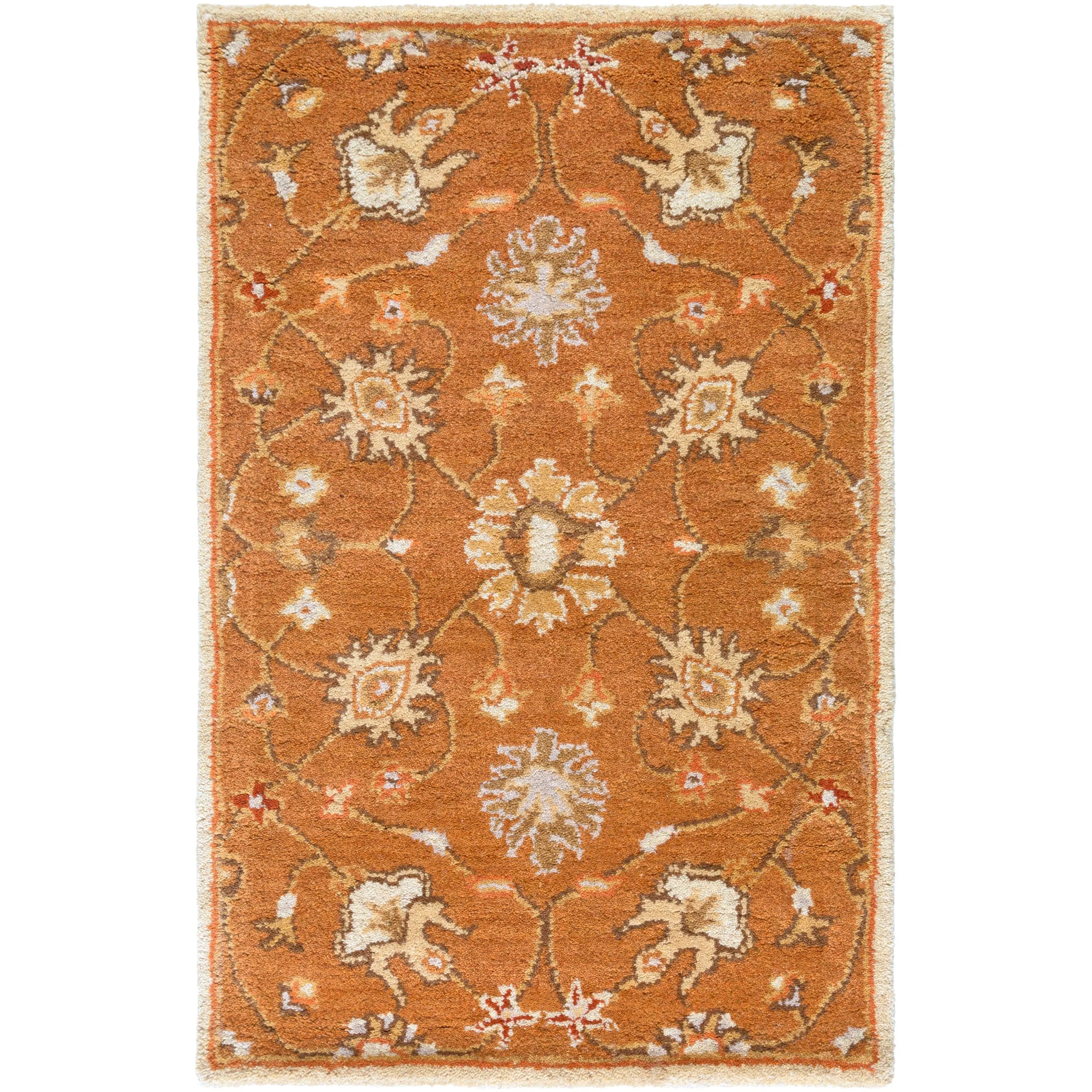 Hand-tufted Trey Traditional Wool Area Rug
