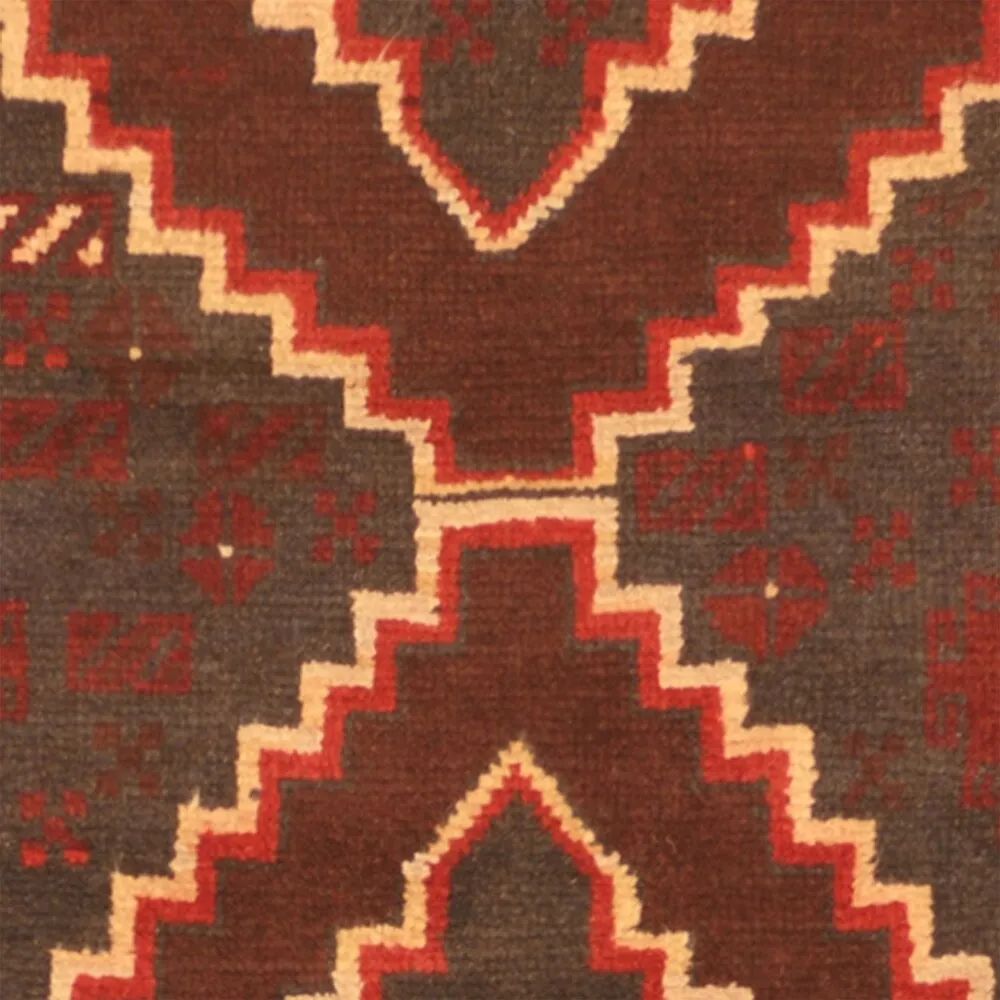 Handmade One-of-a-Kind Balouchi Wool Rug (Afghanistan) - 3' x 4'8