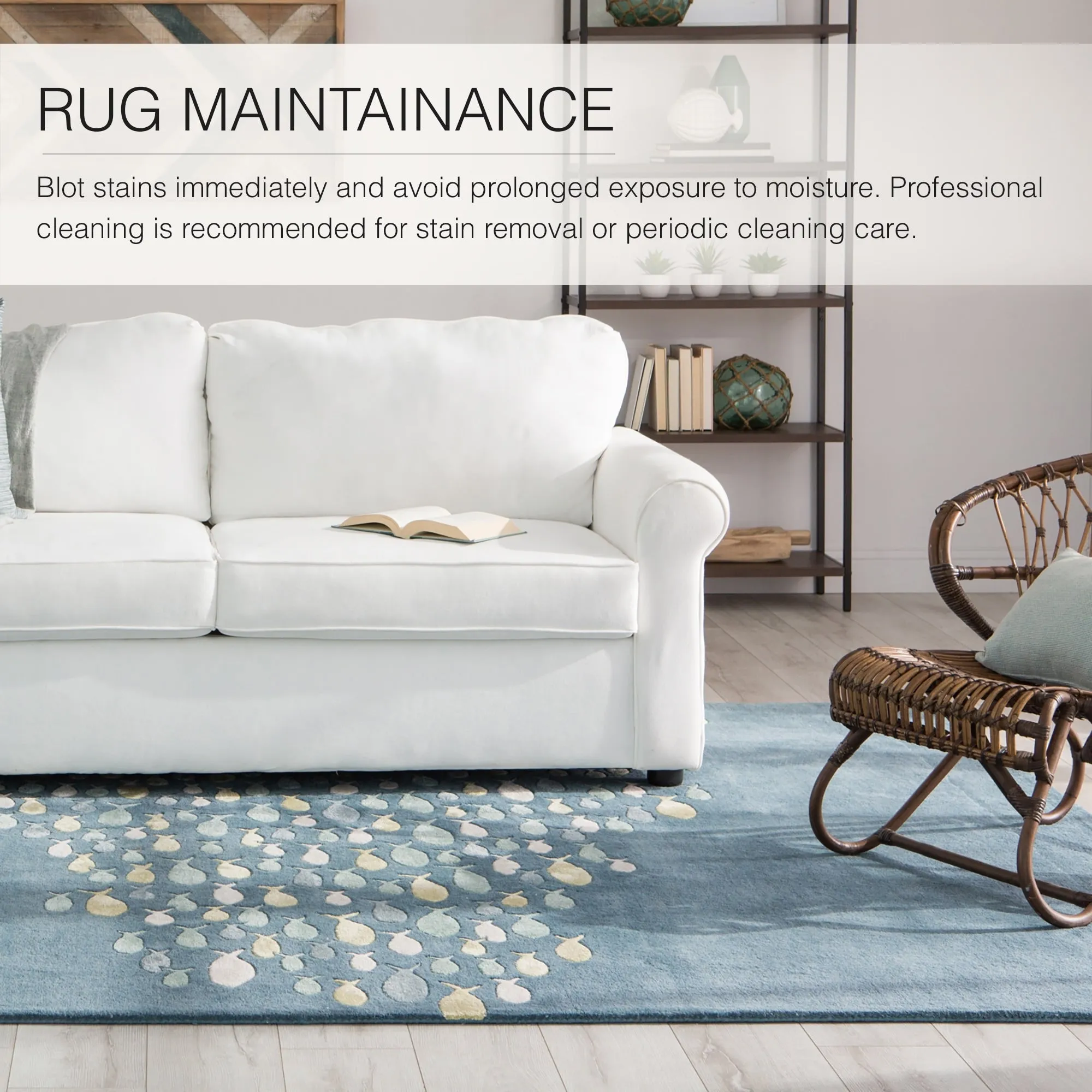 Handmade Schooled Animal Pattern Area Rug