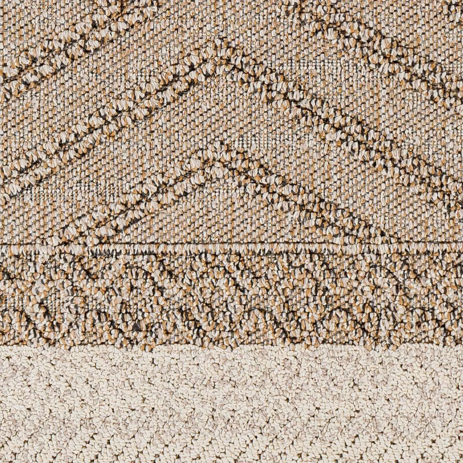 Hauteloom Areli Diamond Geometric Farmhouse Patio Outdoor Area Rug