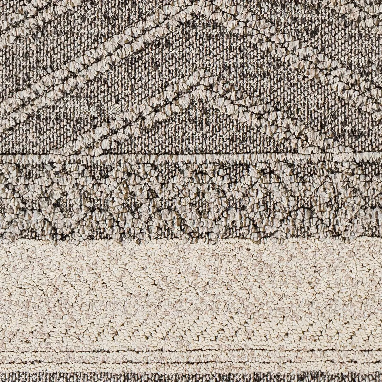 Hauteloom Areli Diamond Geometric Farmhouse Patio Outdoor Area Rug