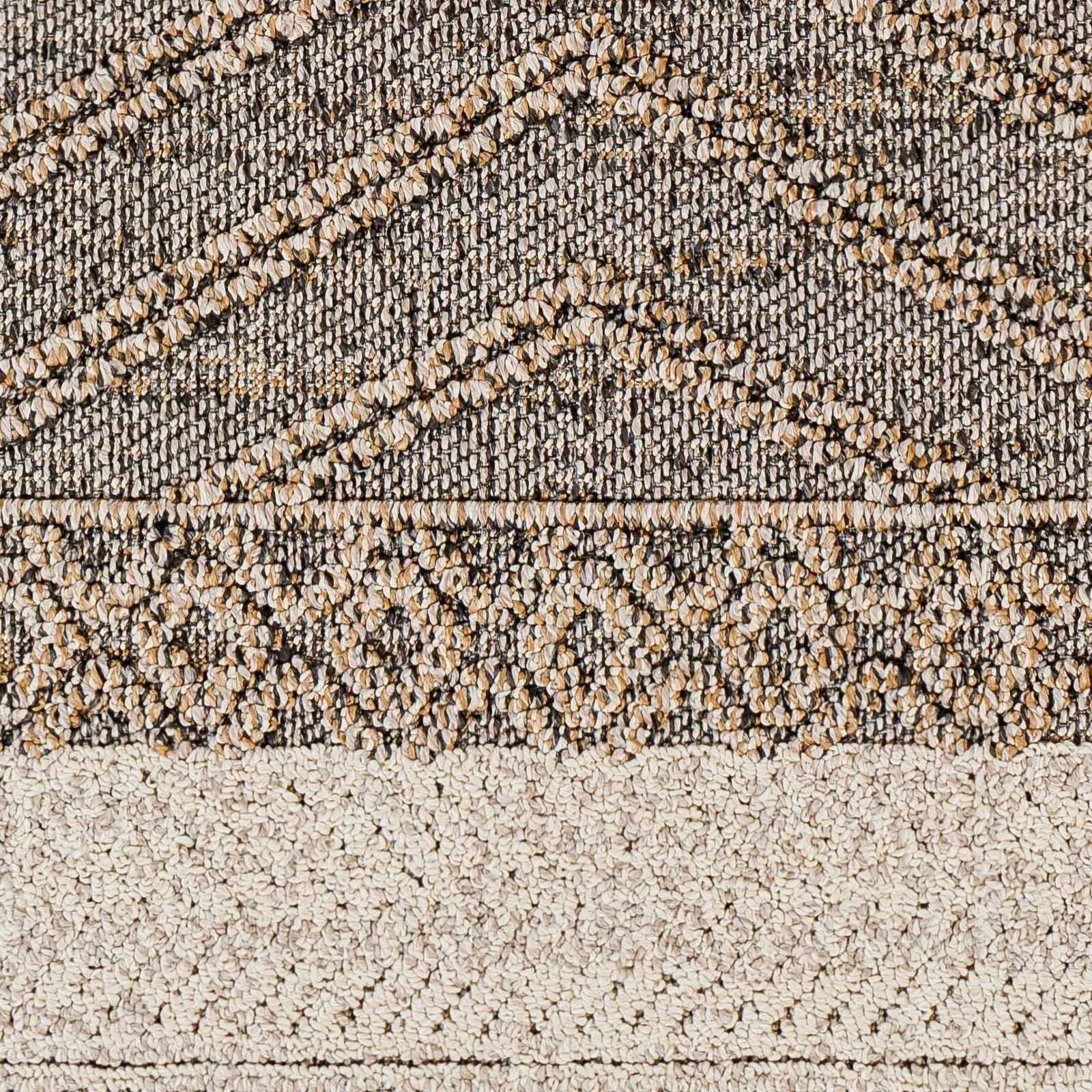 Hauteloom Areli Diamond Geometric Farmhouse Patio Outdoor Area Rug